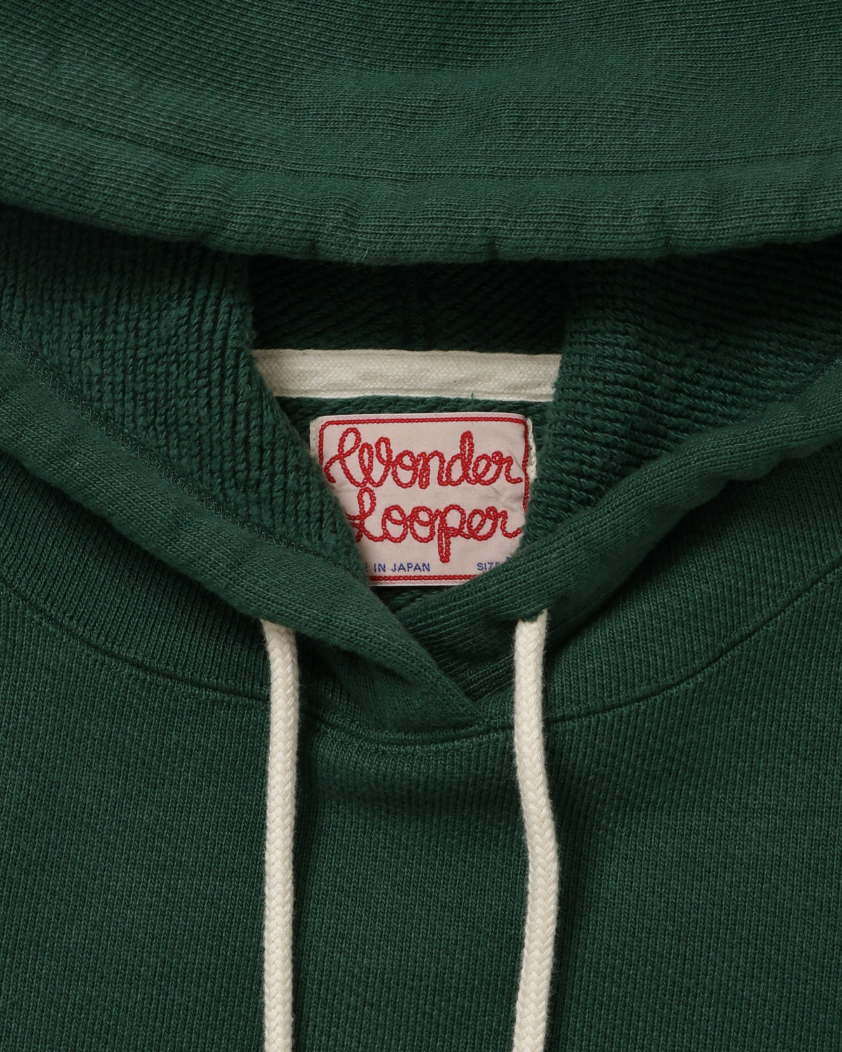 Pullover Hoodie - Double Heavyweight French Terry - Racing Green
