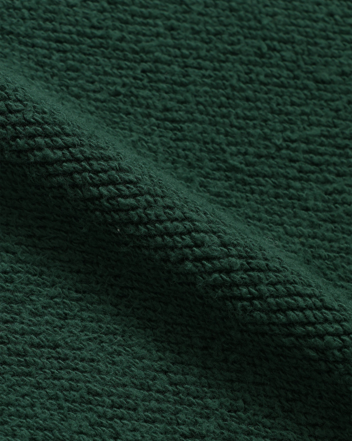 Pullover Hoodie - Double Heavyweight French Terry - Racing Green