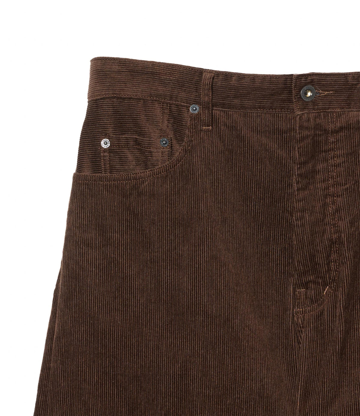 RF Jeans - Dark Brown Cotton 12W Corduroy