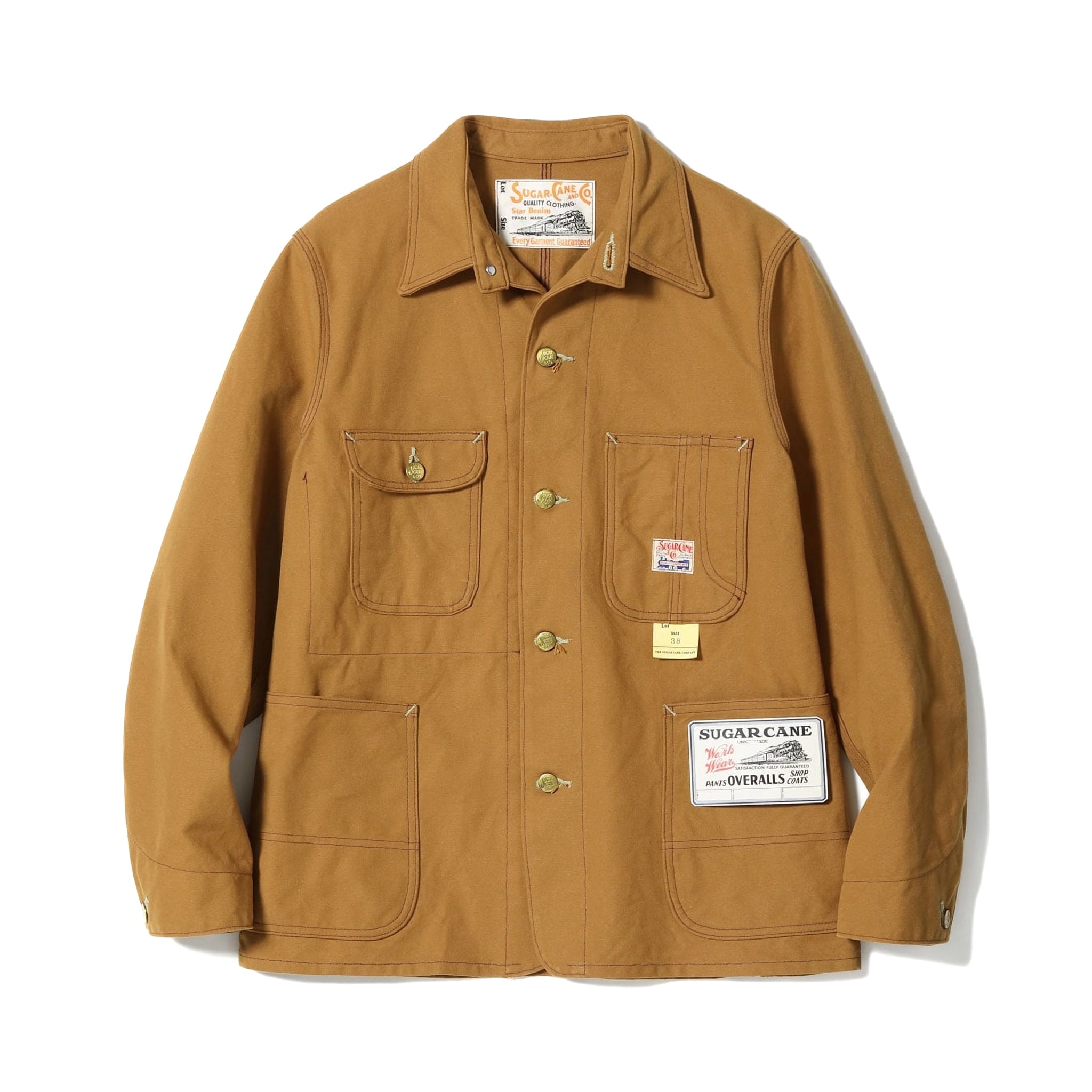 SC15657 13oz Brown Duck Work Coat