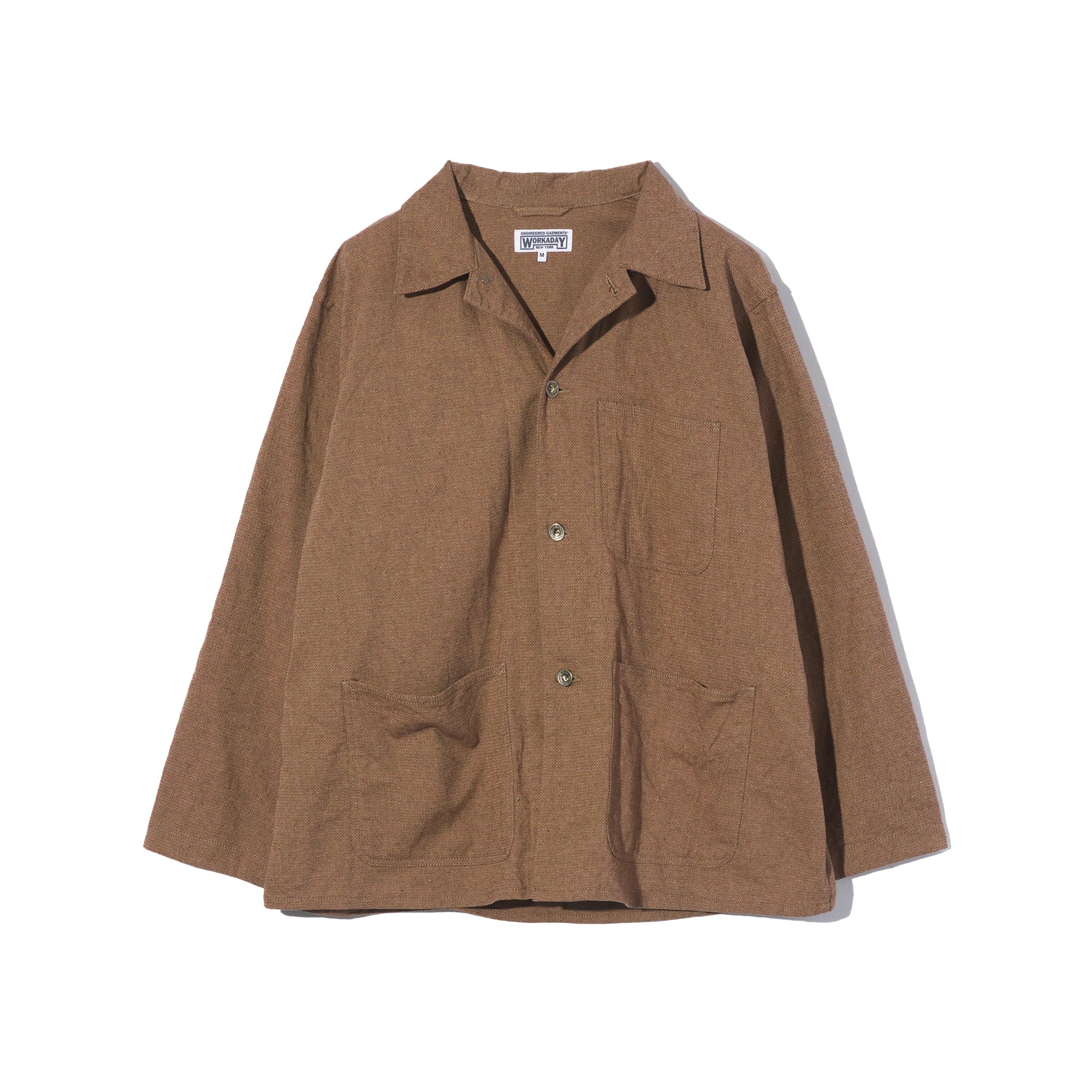 Utility Jacket  - Brown CP Homespun