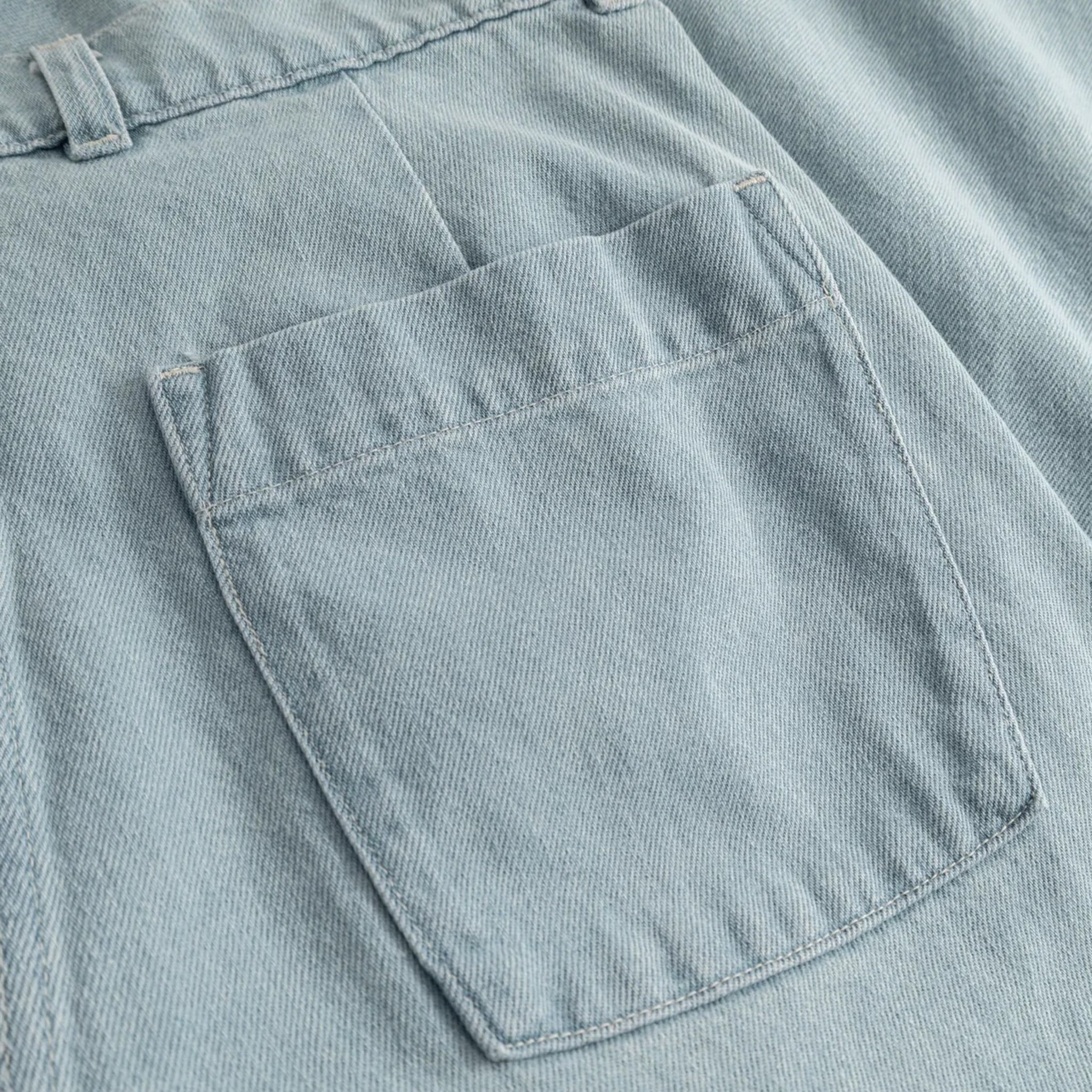 4 Pocket Pant Midweight Denim - Bleach