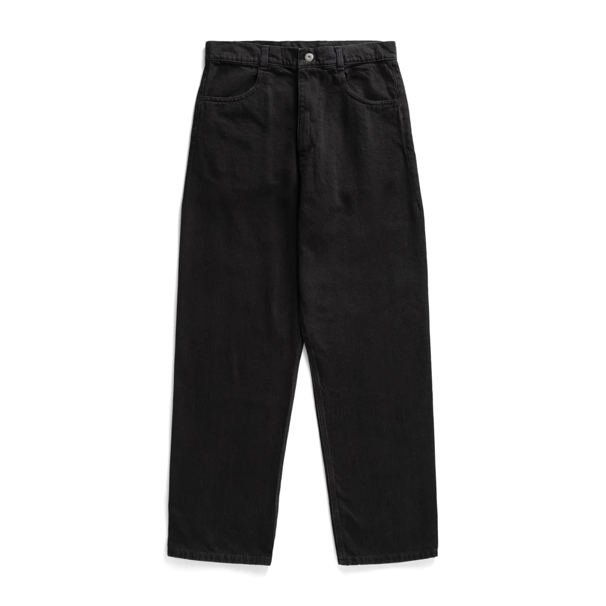 4 Pocket Pant Midweight Denim - Washed Black