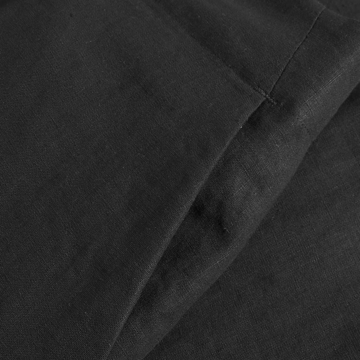 Fox P Trousers High Density Linen - Black
