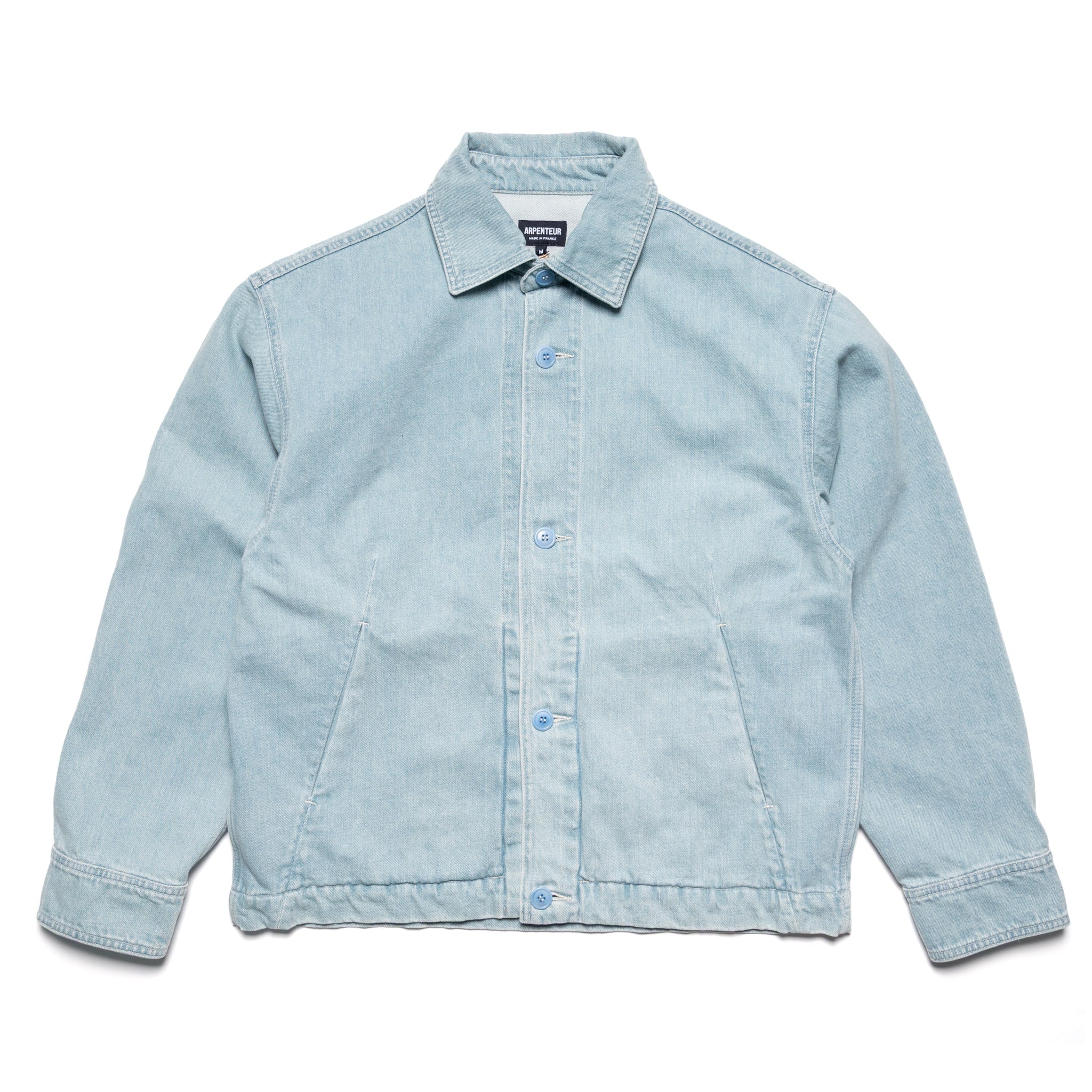 Lux J Jacket Midweight Denim - Bleach
