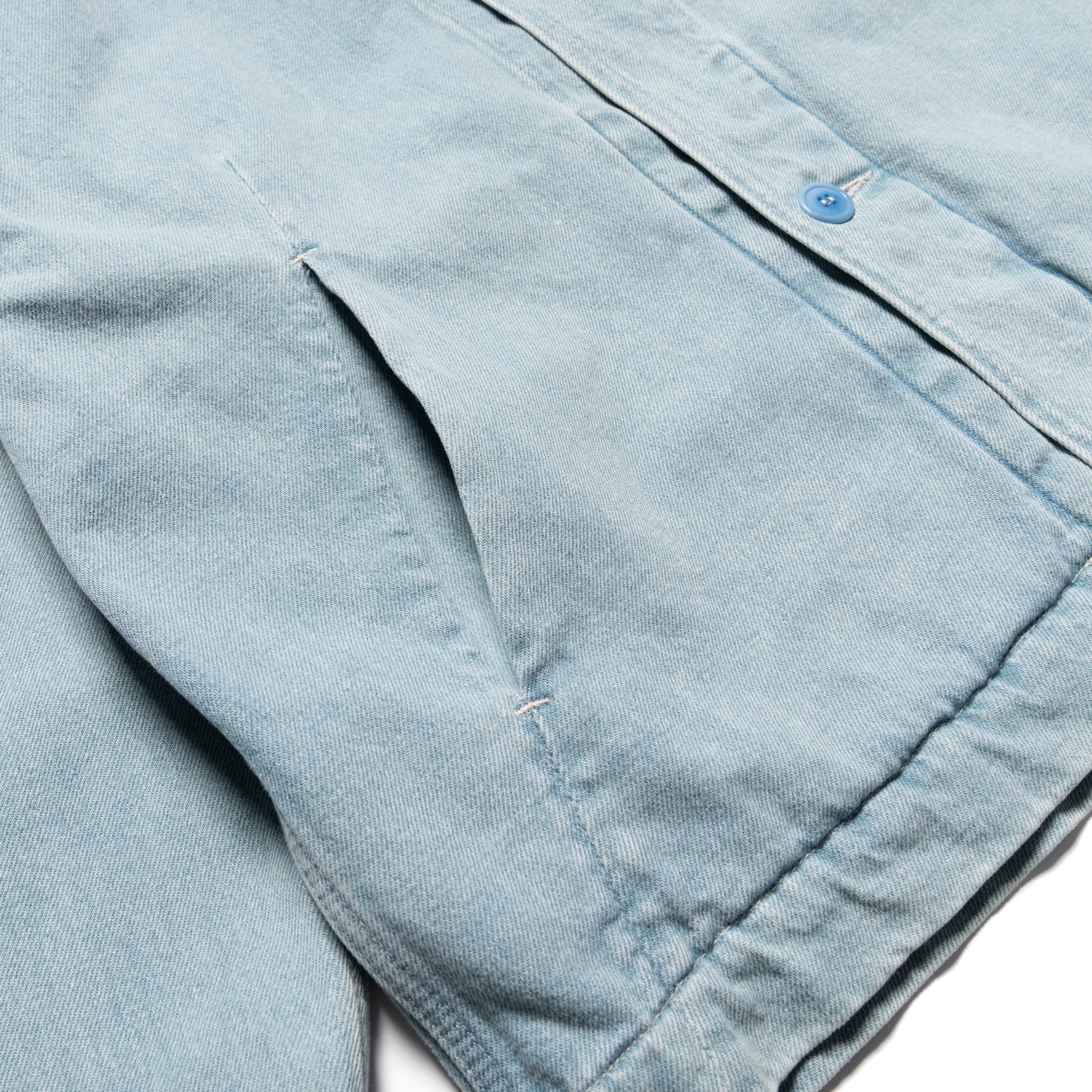 Lux J Jacket Midweight Denim - Bleach