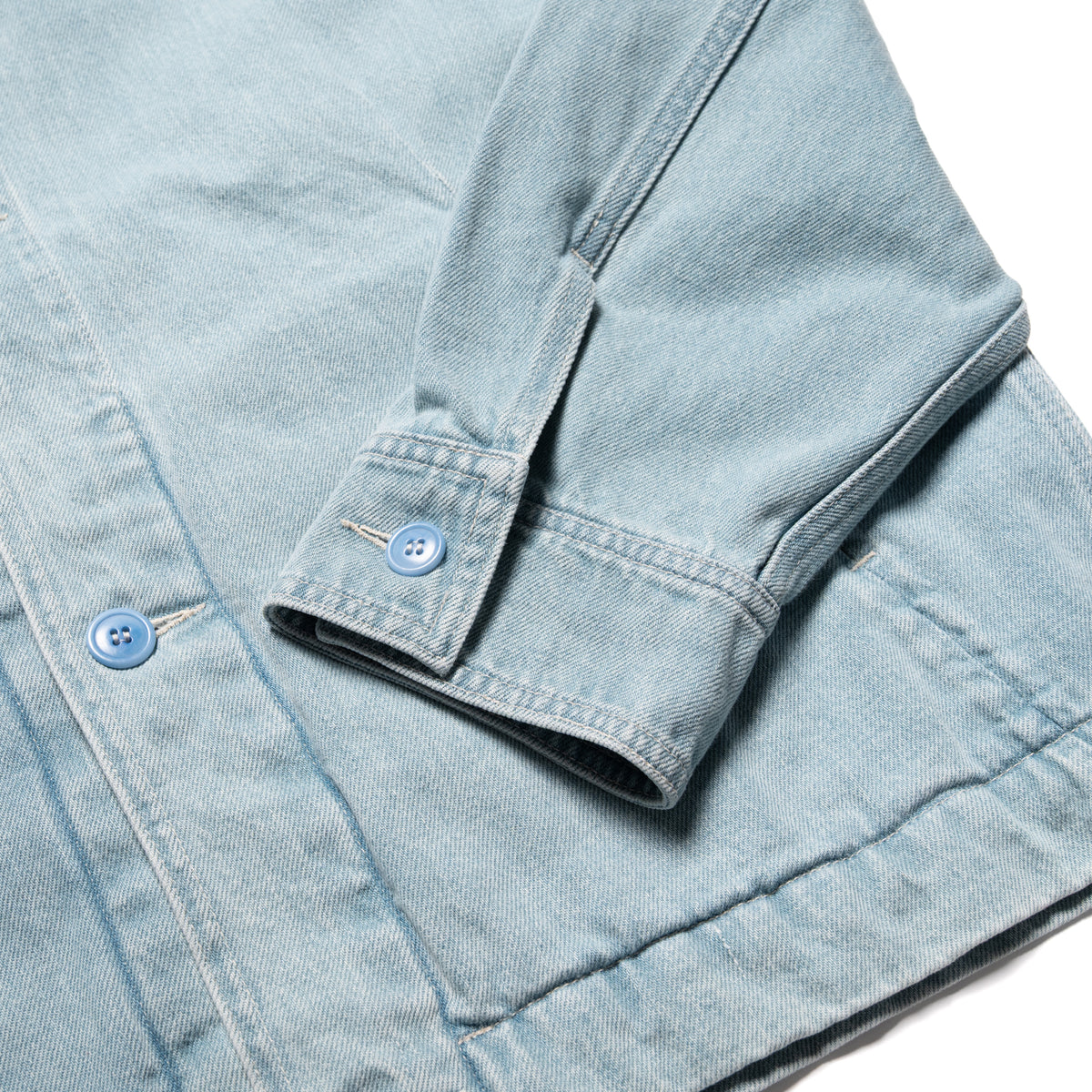 Lux J Jacket Midweight Denim - Bleach