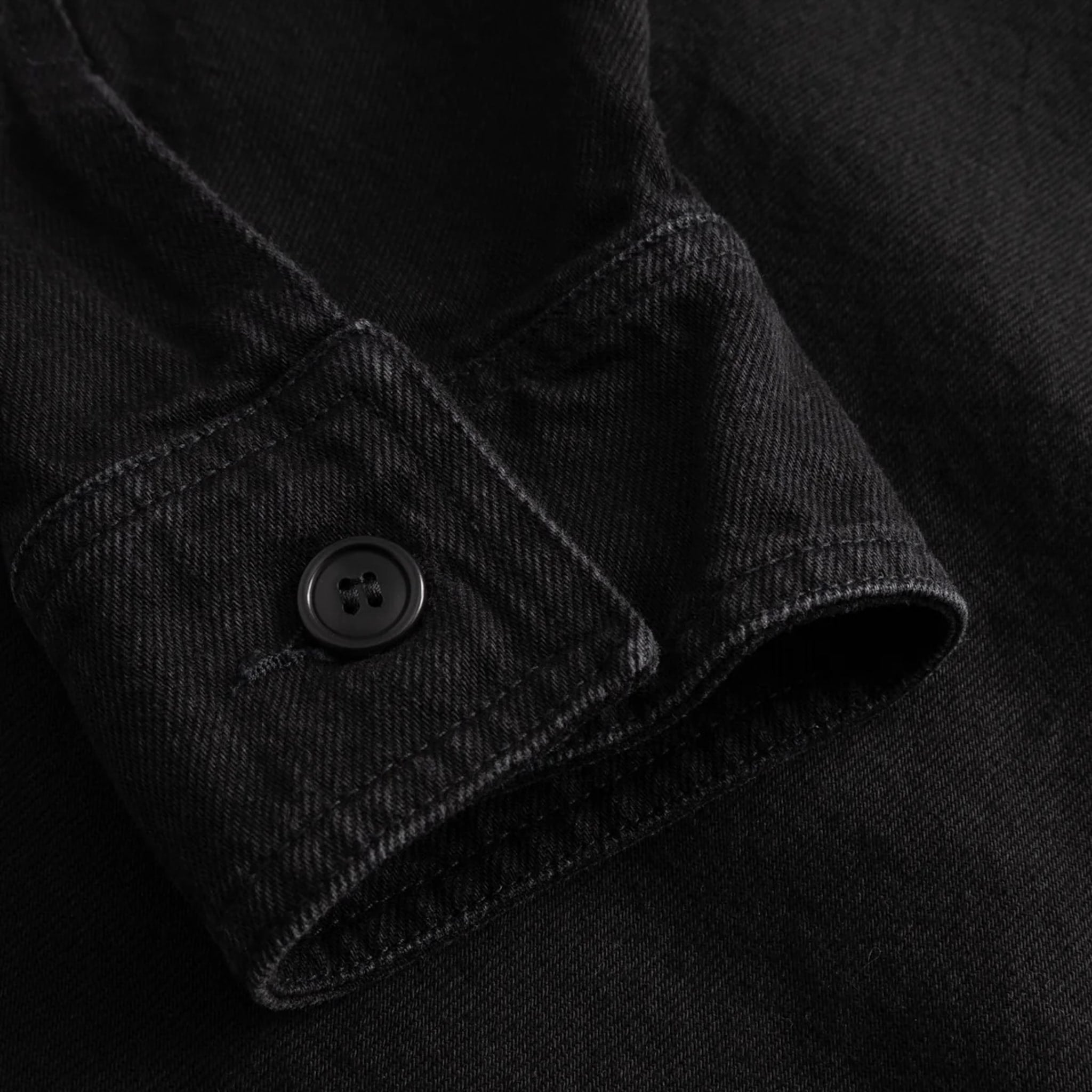 Lux J Jacket Midweight Denim - Washed Black