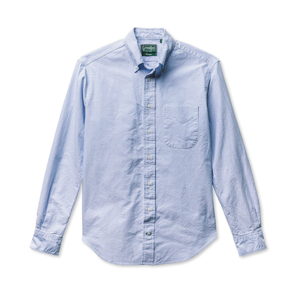 Blue Stripe Oxford