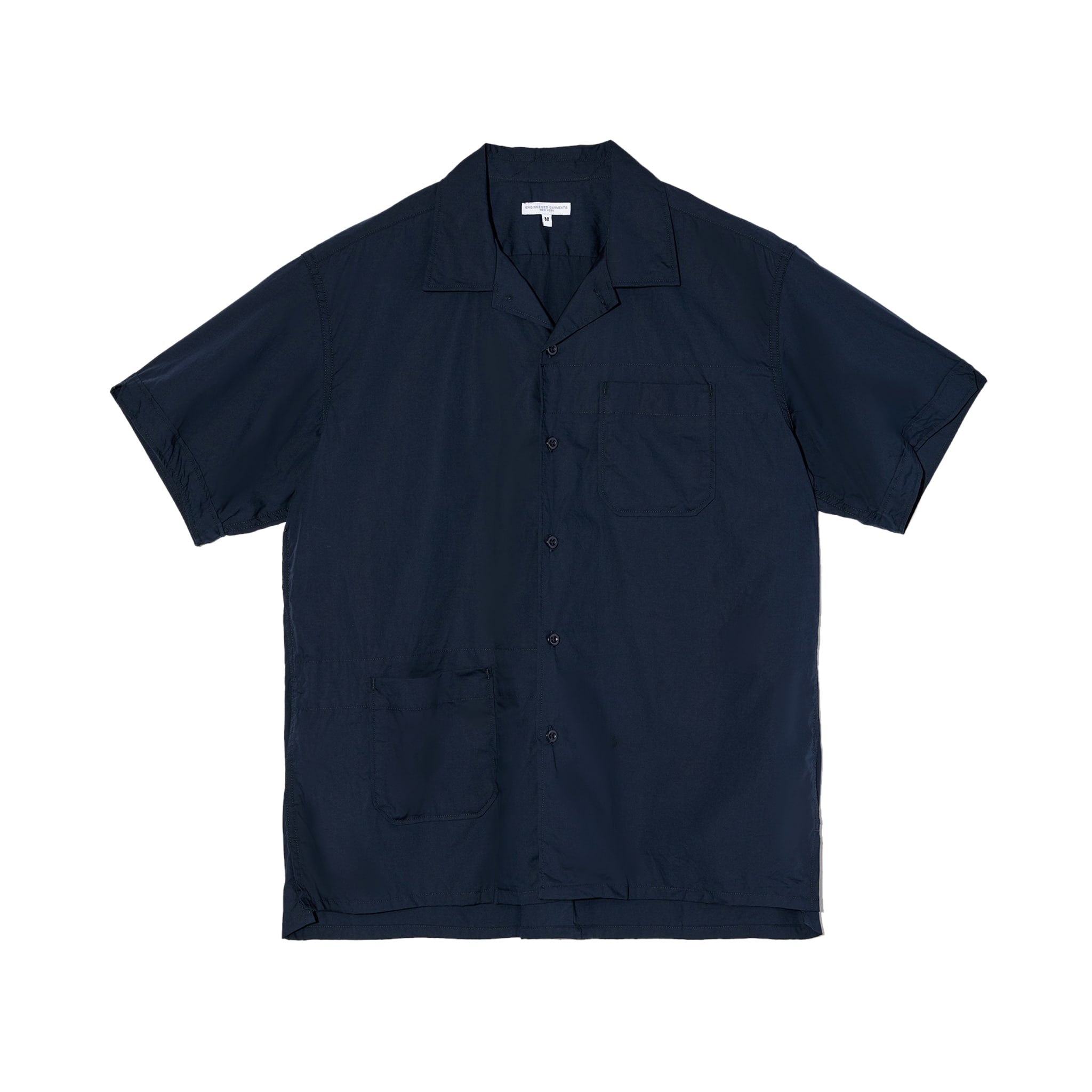Camp Shirt - Dark Navy Cotton Broadcloth