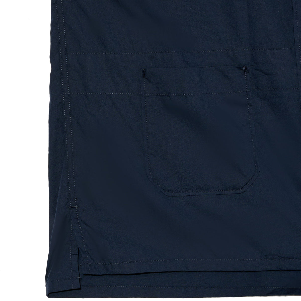 Camp Shirt - Dark Navy Cotton Broadcloth