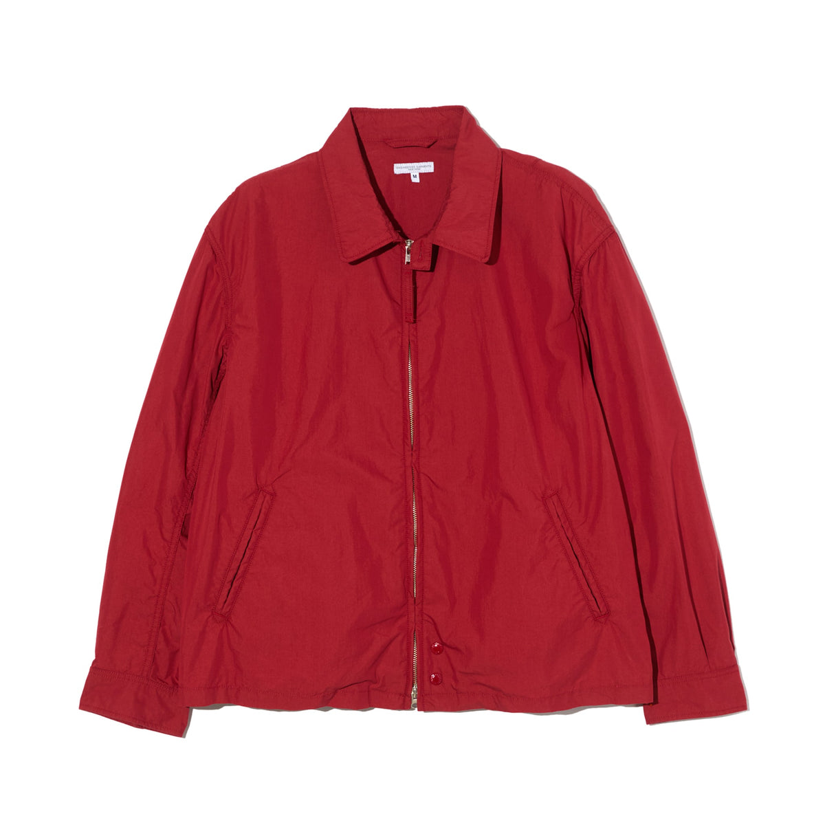 Claigton Jacket - Red Lightweight Nyco Poplin