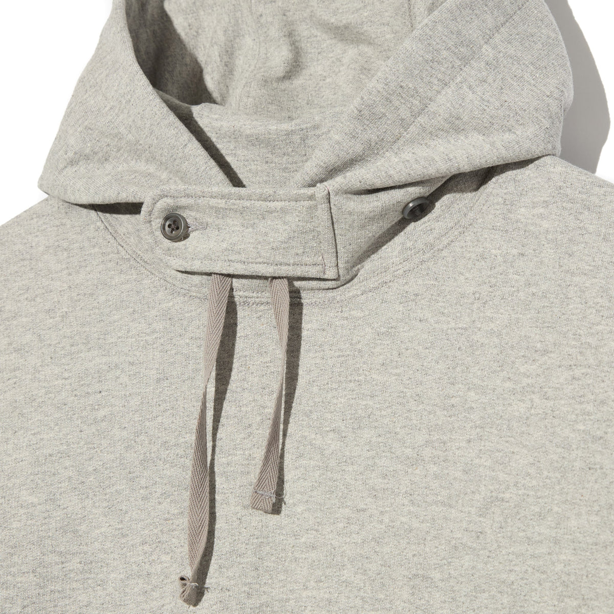 Short Sleeve Hoody - Heather Grey French Terry