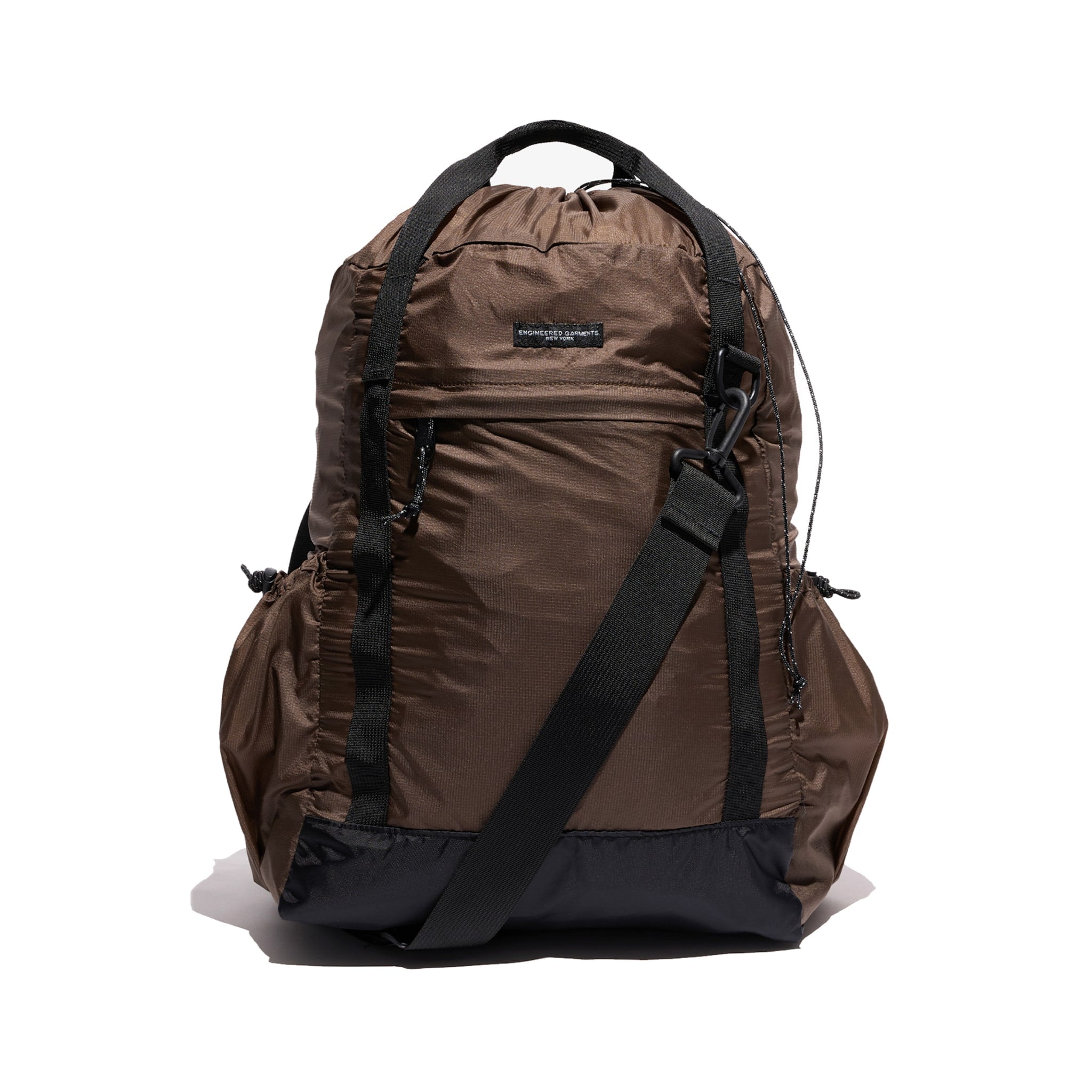 UL 3 Way Bag - Brown Nylon Micro Ripstop