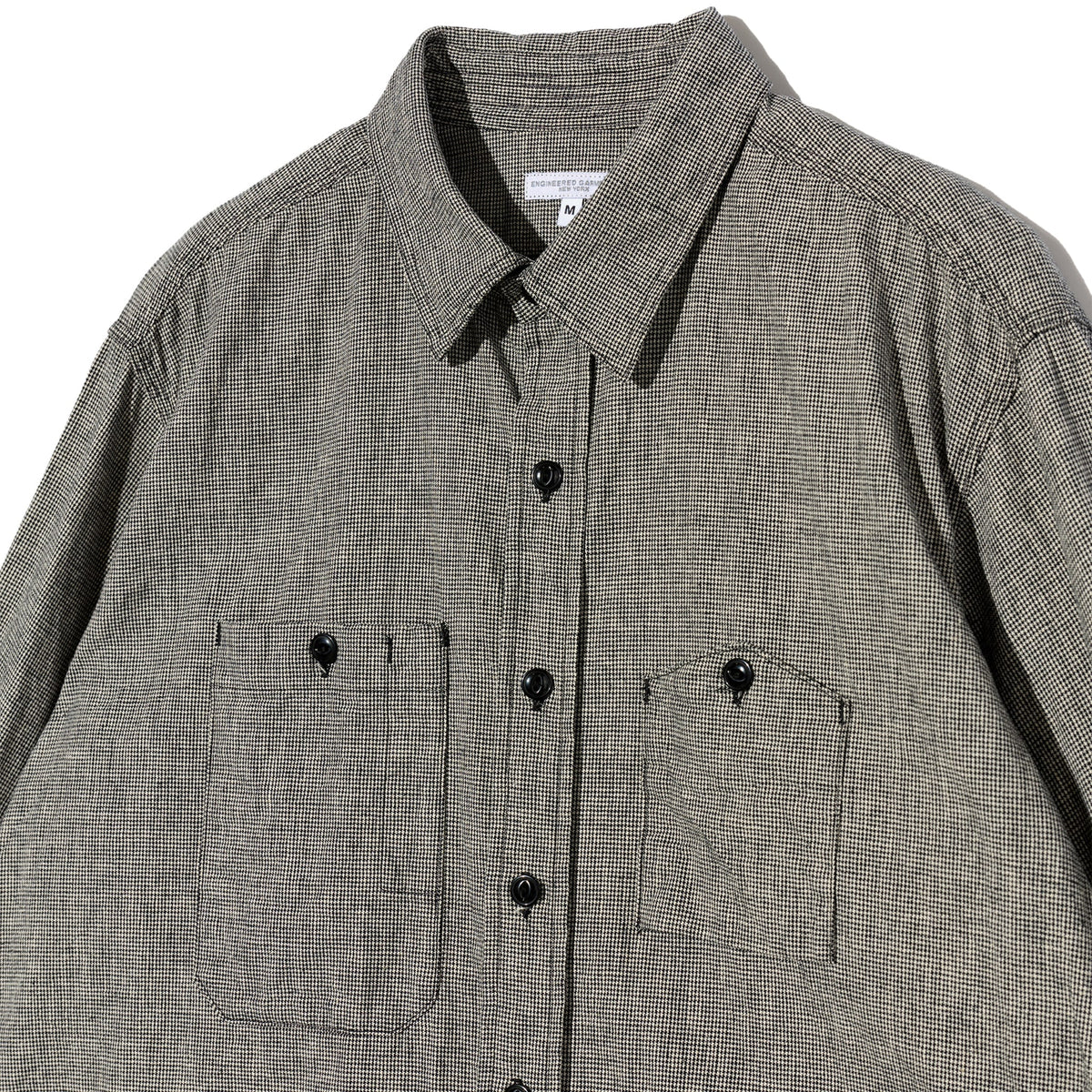 Work Shirt - Black/Grey CL Houndstooth