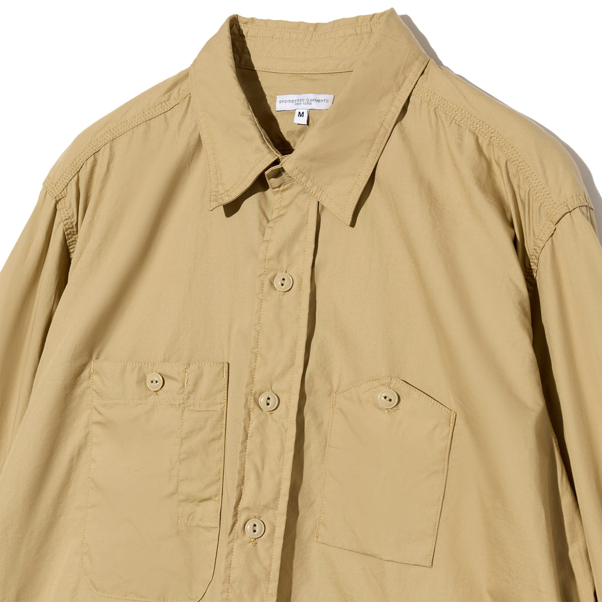 Work Shirt - Tan Superfine Poplin