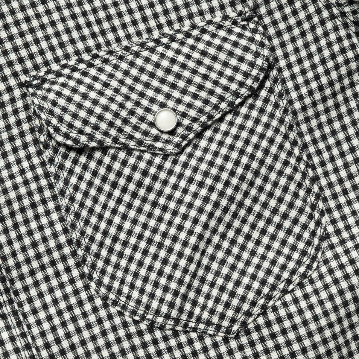 Bodie S/S - Black Gingham