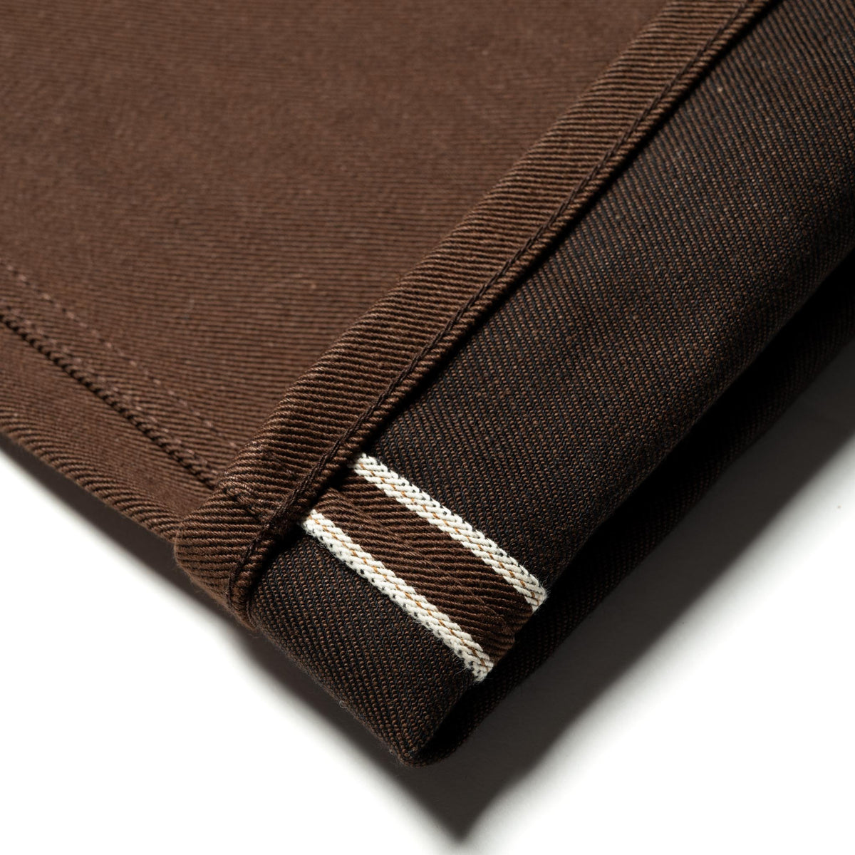 Wilkes Western 15 oz Dark Brown Selvedge Denim