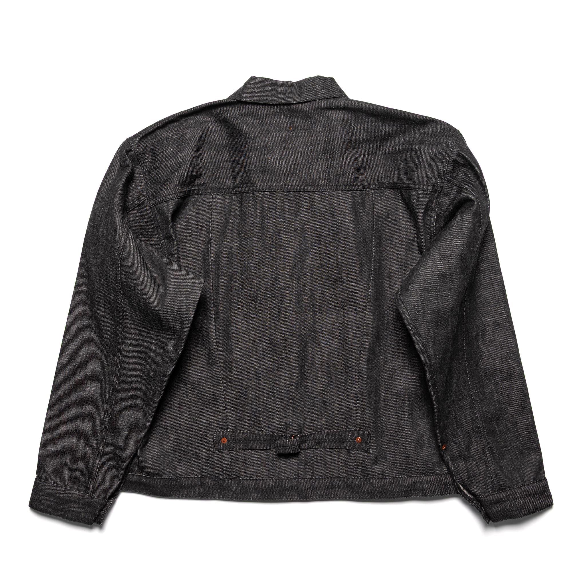 S2107BKSS WWII Model 11.5oz Black Denim Jacket (Raw)