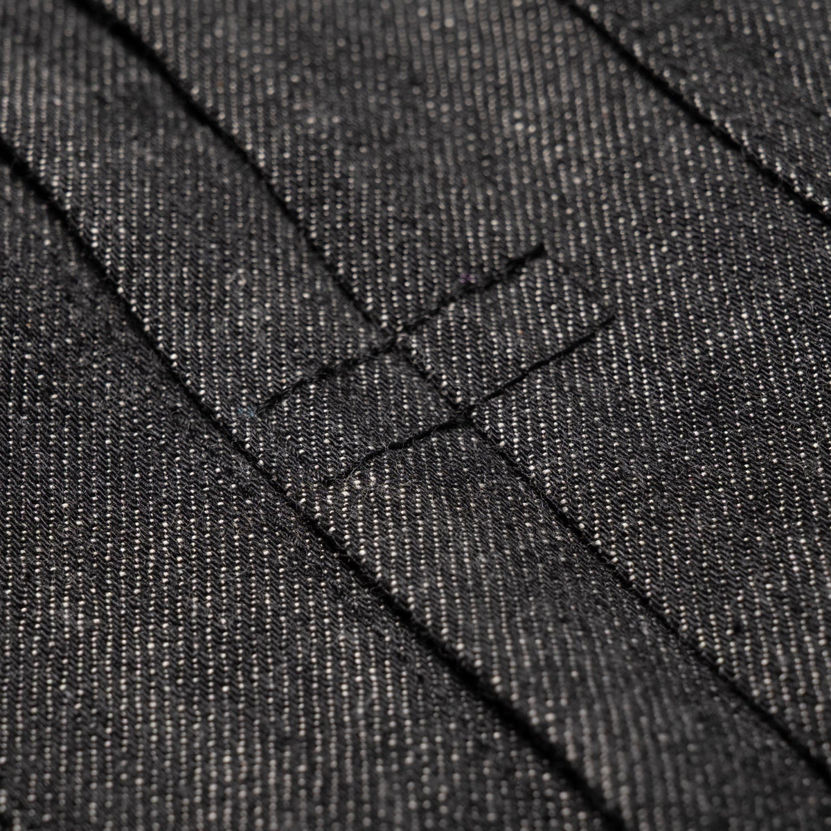S2107BKSS WWII Model 11.5oz Black Denim Jacket (Raw)
