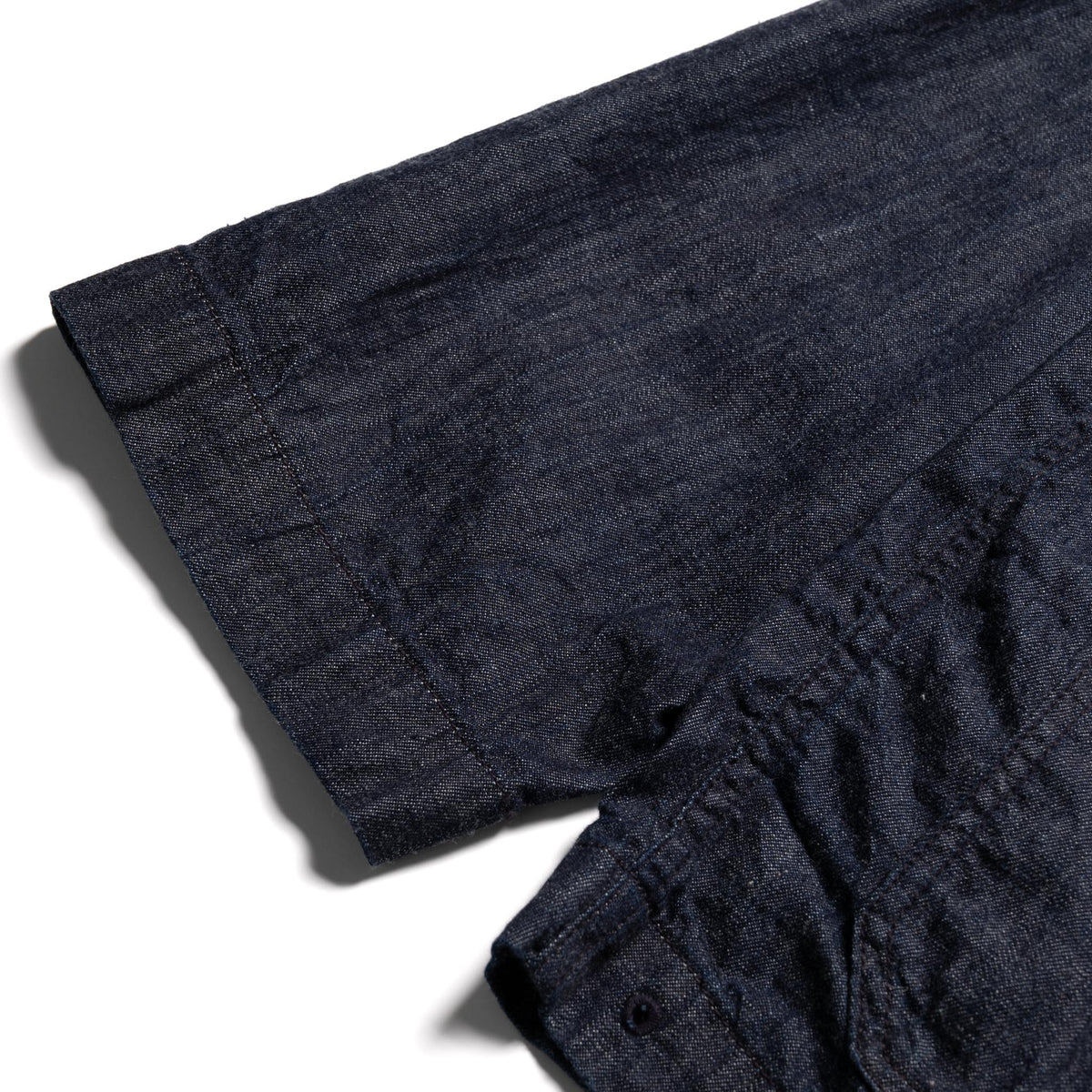 2052-1 USN Shawl Collar Denim Coverall - Indigo