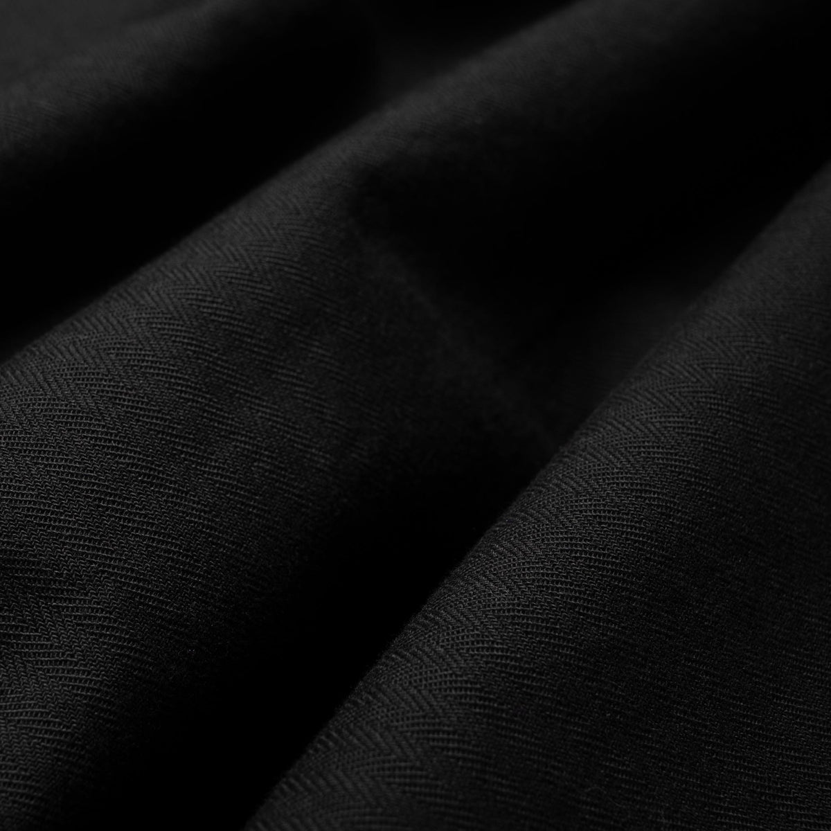 2052-2 USN Shawl Collar Herringbone Coverall - Black