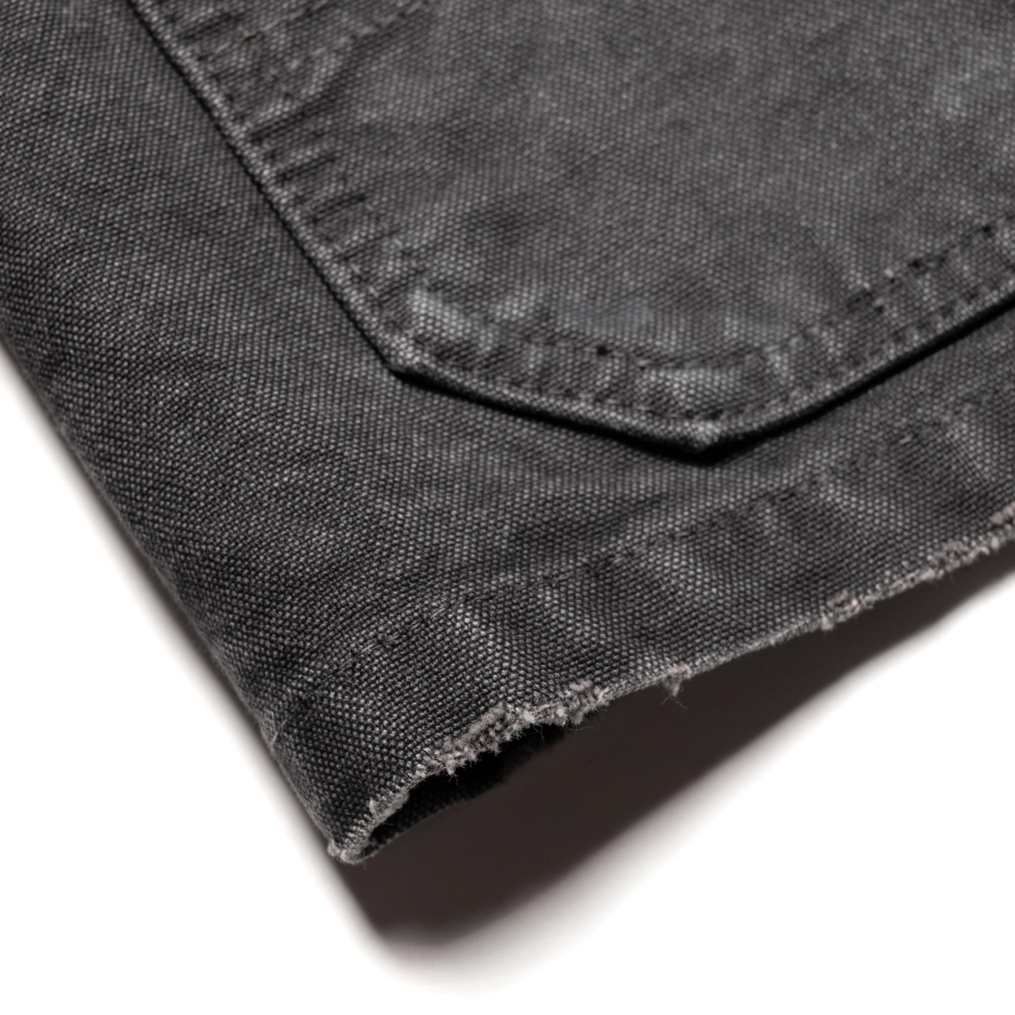 2053VE Tent Cloth Chore Jacket VE (Vintage Effect) Faded Black
