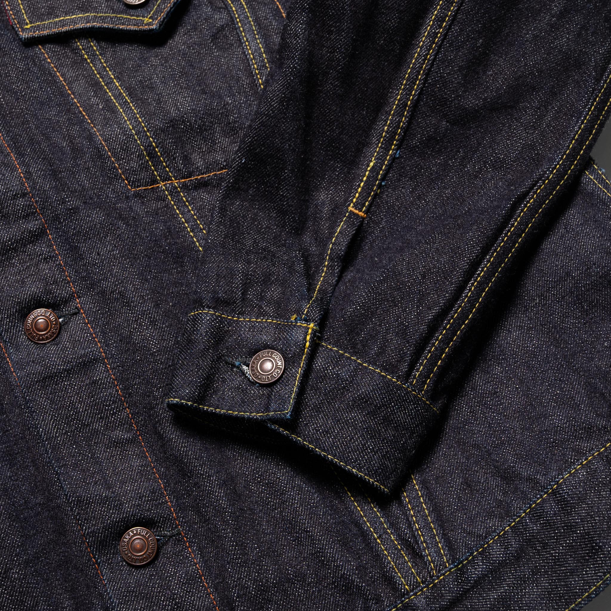 2101XXW-20 Type 3 Jacket Heavy 15.5oz Selvedge Denim
