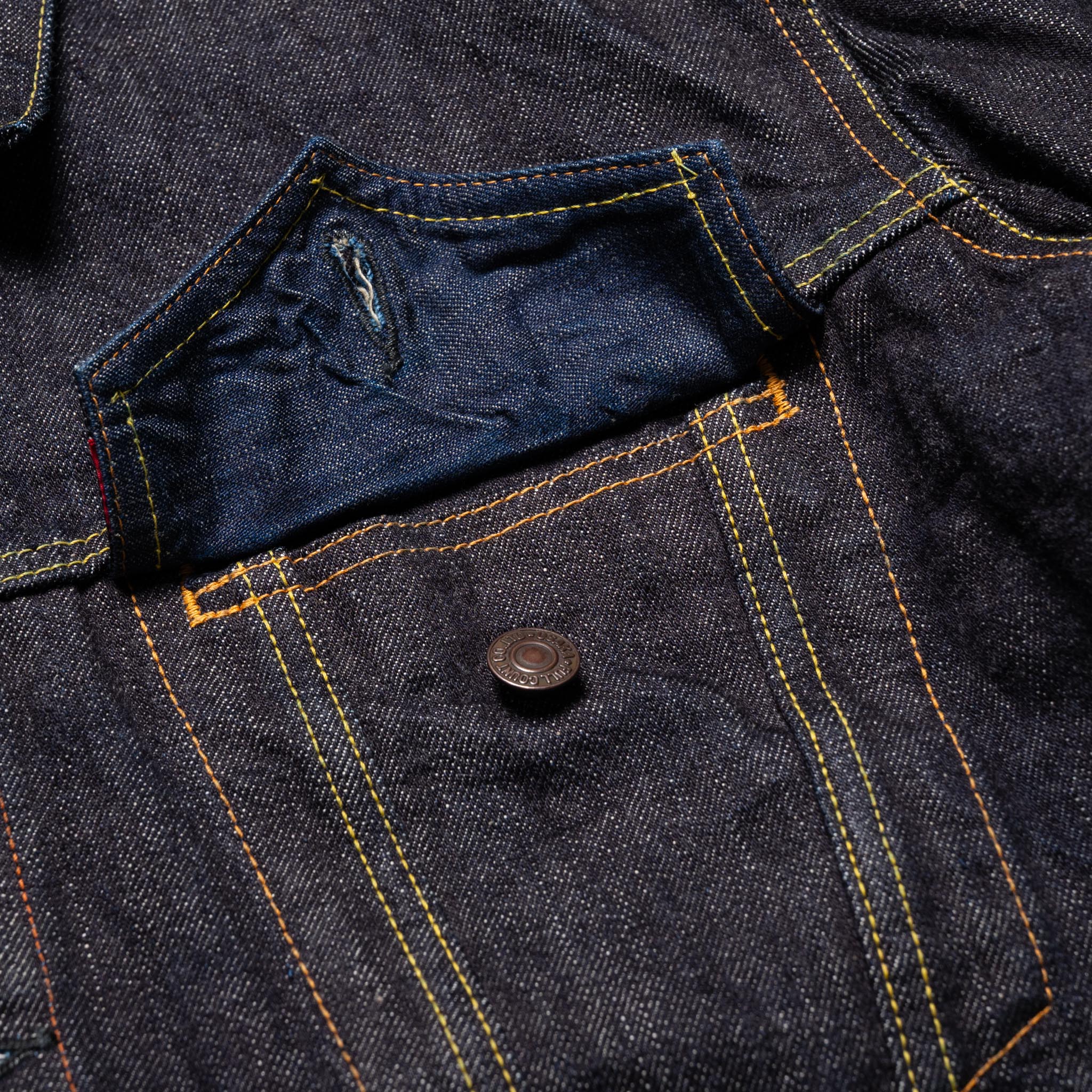 2101XXW-20 Type 3 Jacket Heavy 15.5oz Selvedge Denim