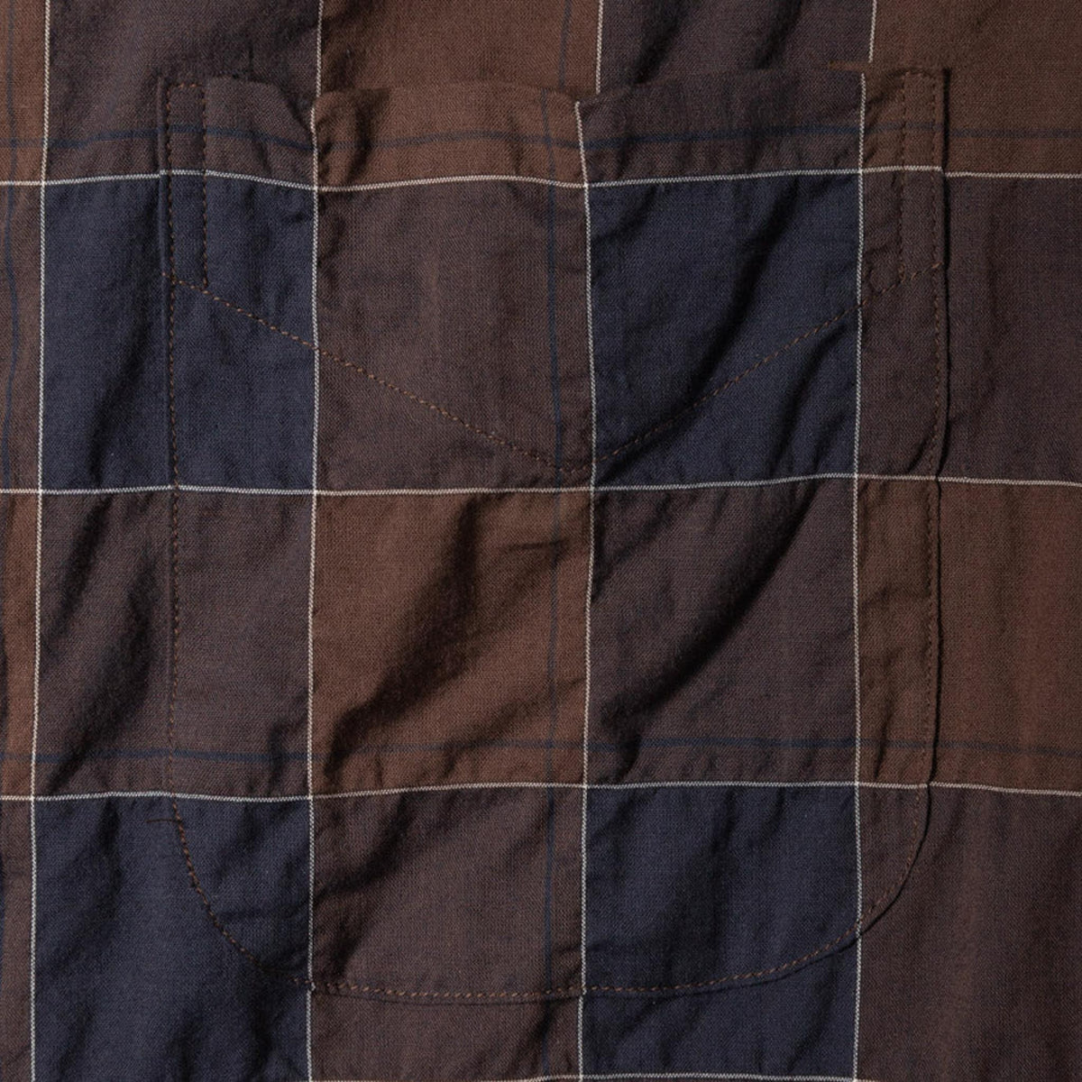 Brown Japanese Organic Check