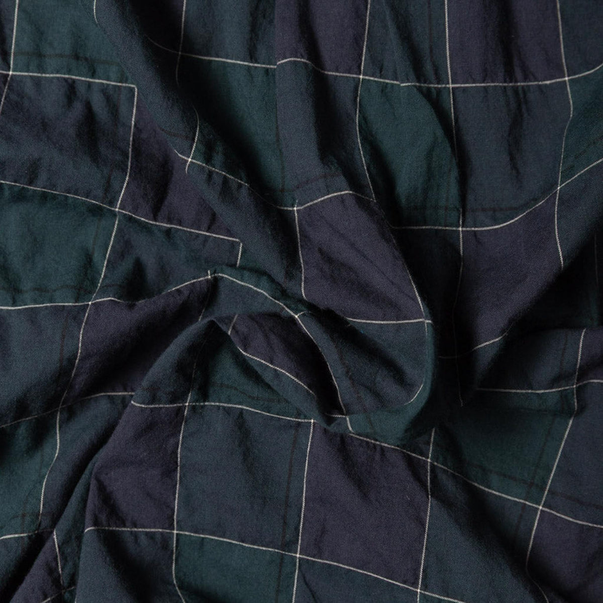 Navy Japanese Organic Check