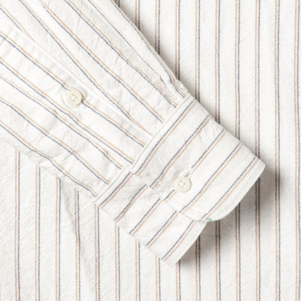 White Striped Japanese Oxford