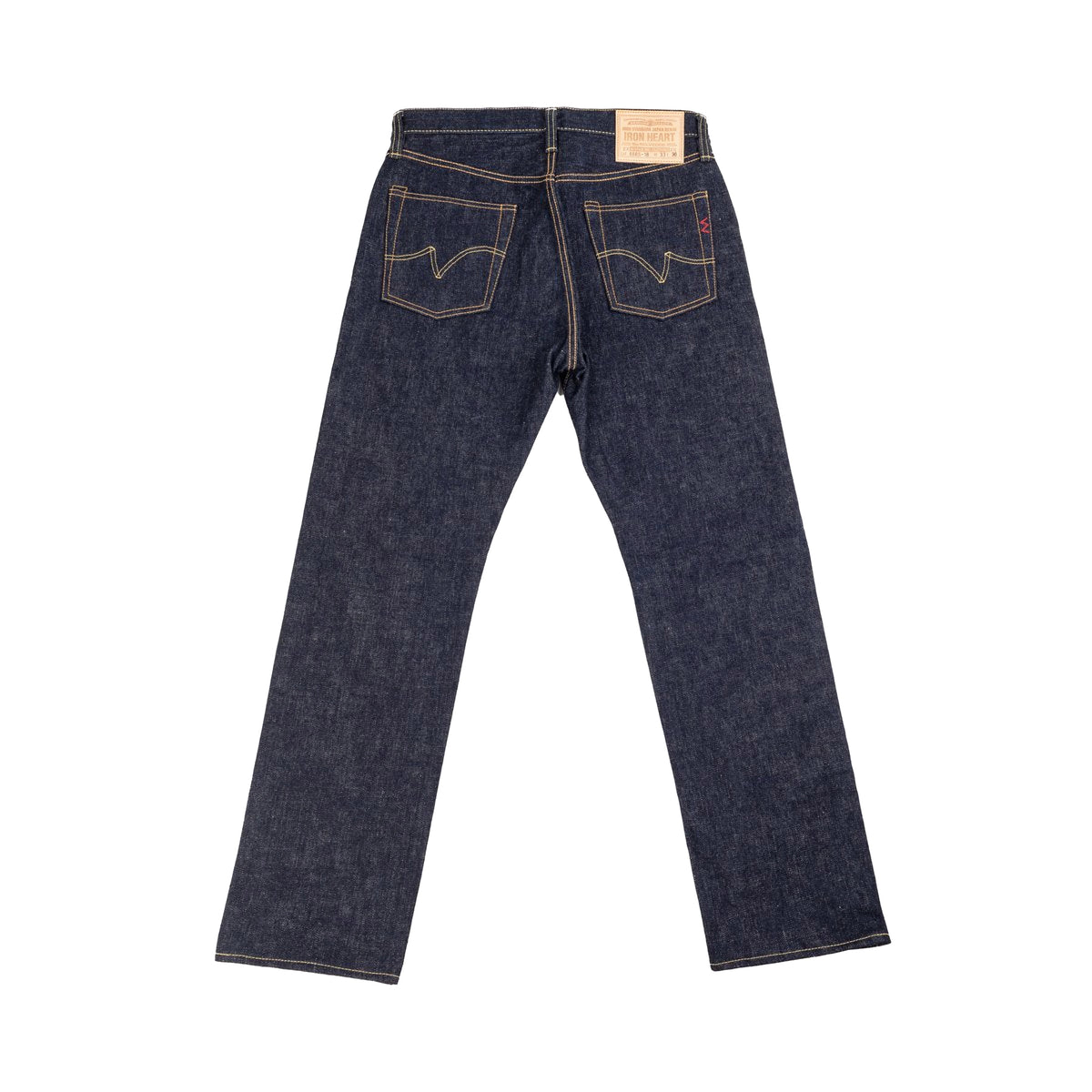 Iron Heart IH-888S-18 Japanese Selvedge Denim Rear