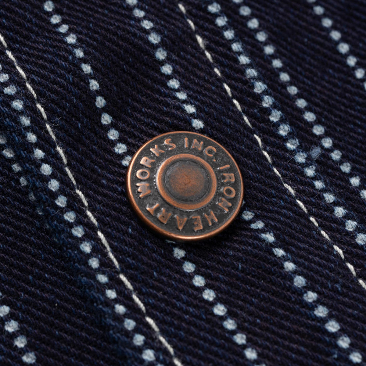 IHSH-227-IND 12oz Wabash CPO Shirt - Indigo