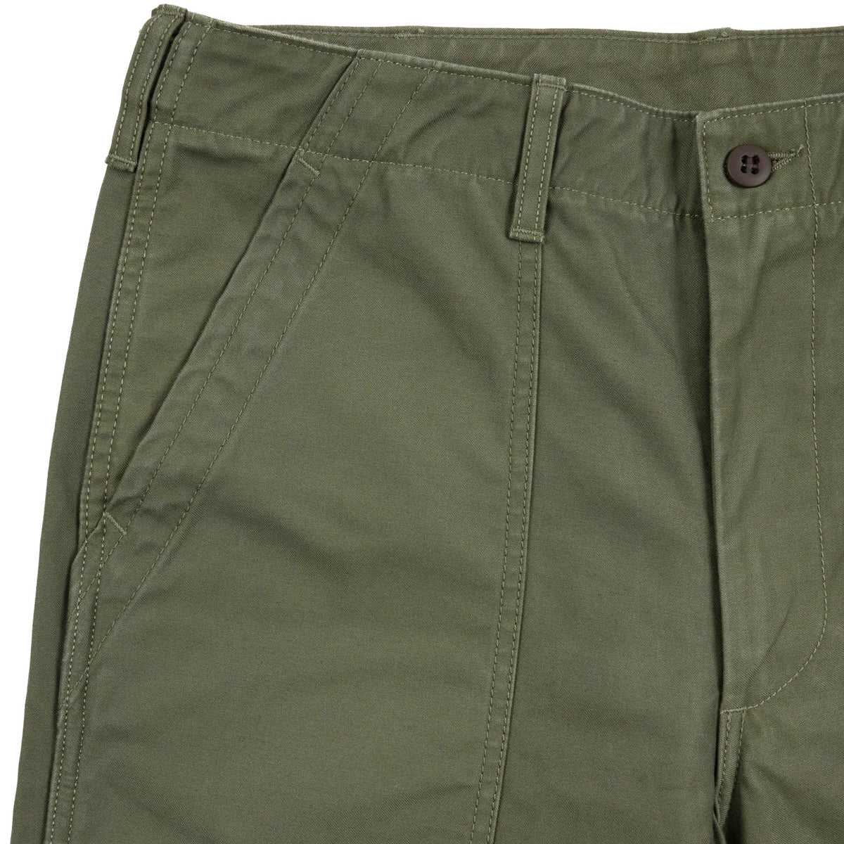 IH-744-GRN 10oz Back Sateen Baker Pants - Army Green
