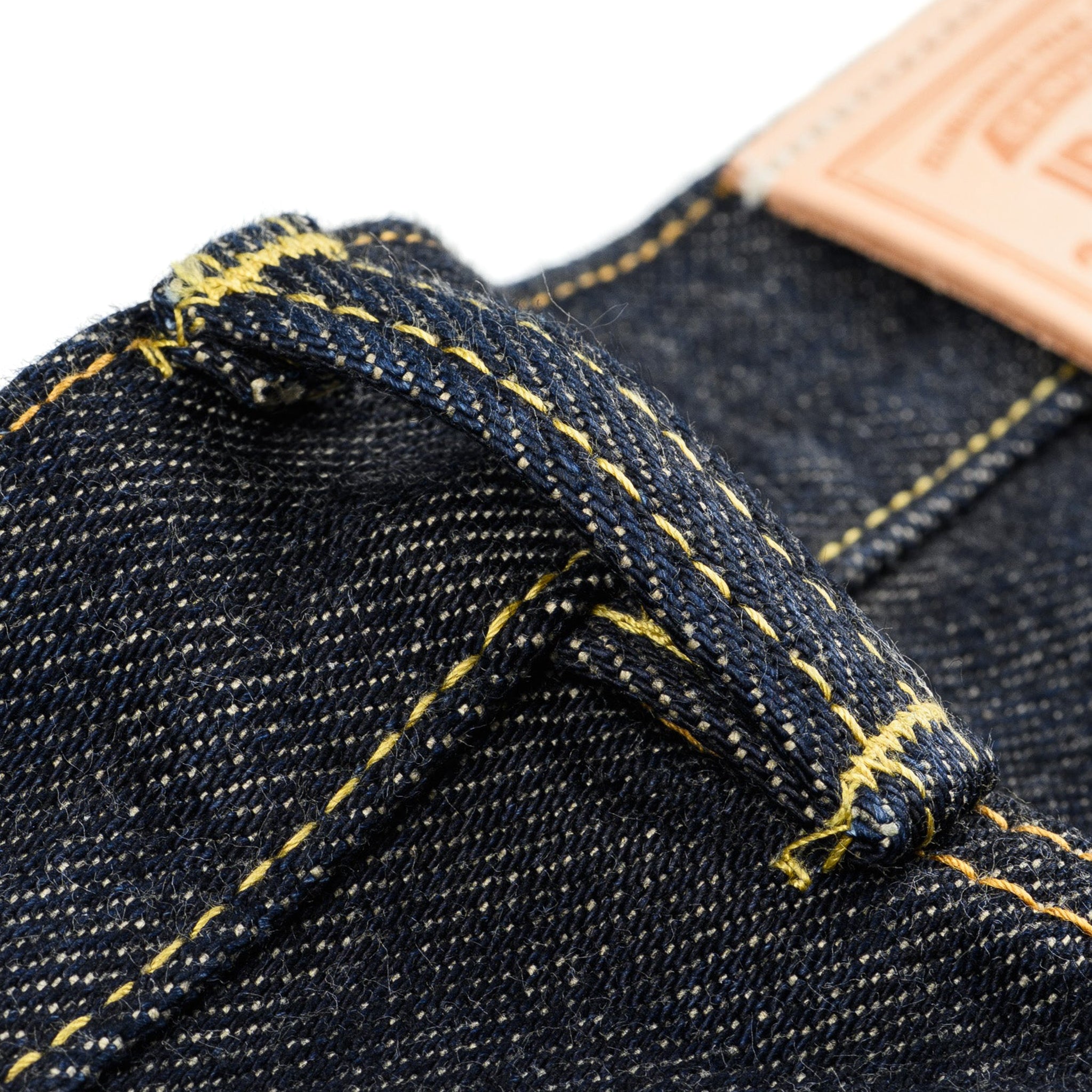 IH-634S 21oz Selvedge Denim Straight Cut Jeans - Indigo