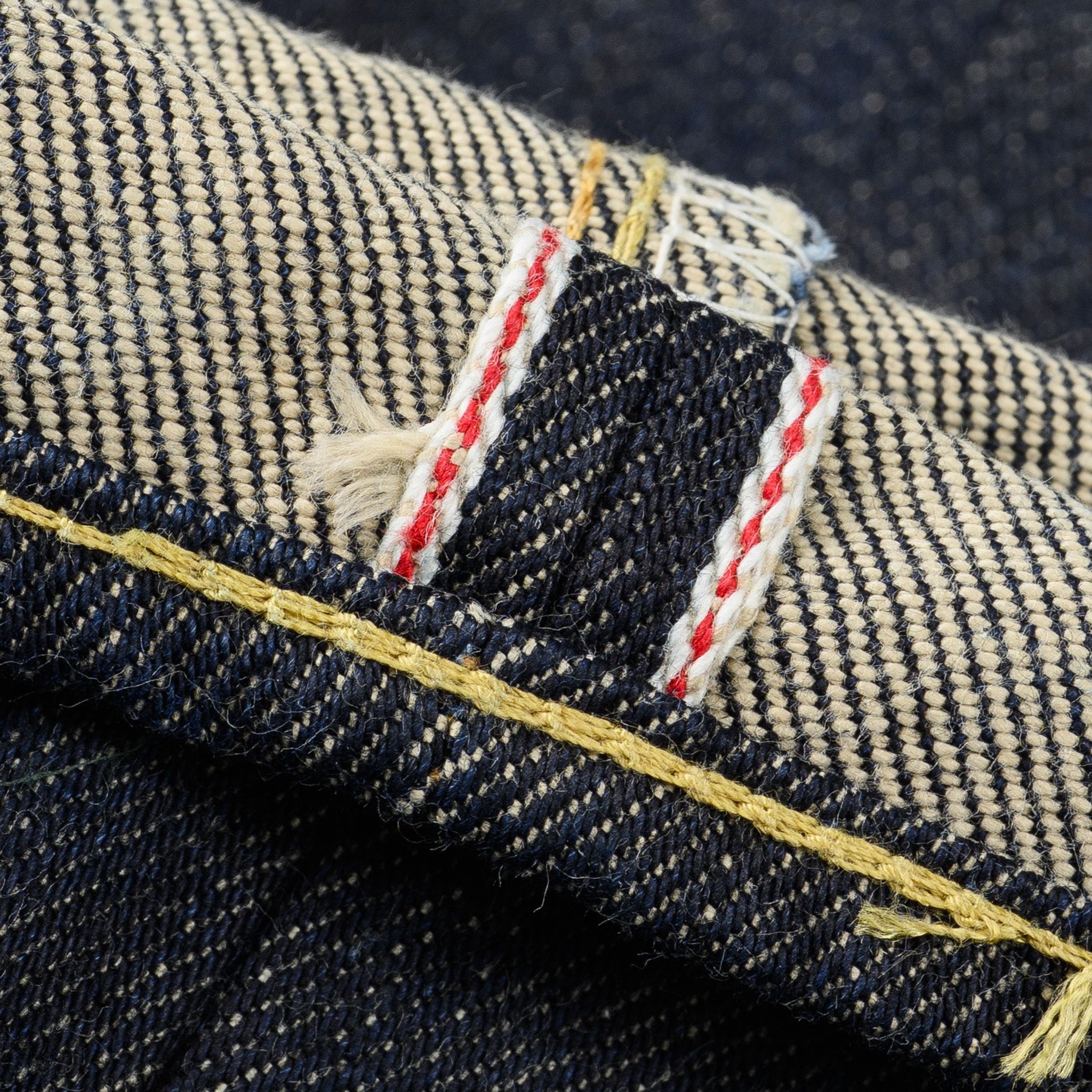 IH-634S 21oz Selvedge Denim Straight Cut Jeans - Indigo