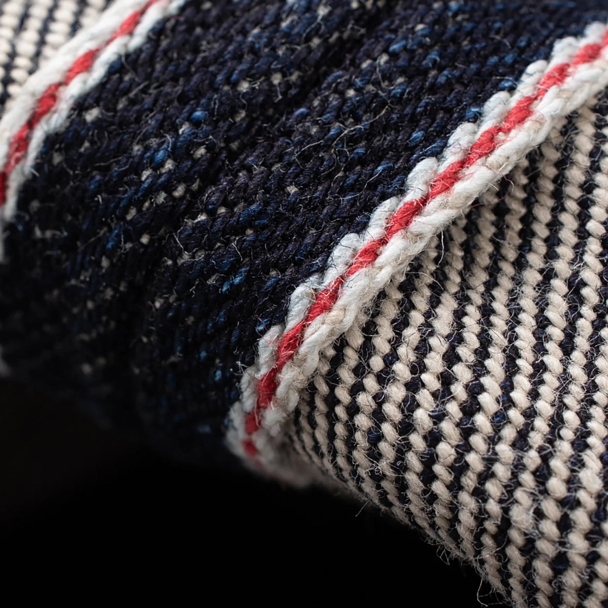 IH-634S-142 14oz Selvedge Denim Straight Cut Jeans - Indigo