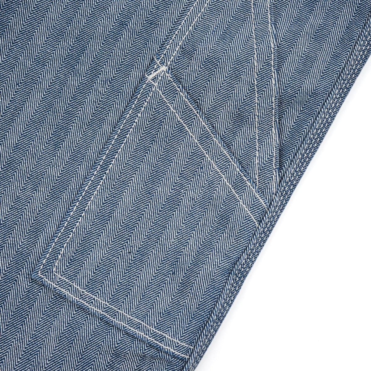 IH-830-IND 10.5oz Herringbone Painter’s Pants - Indigo
