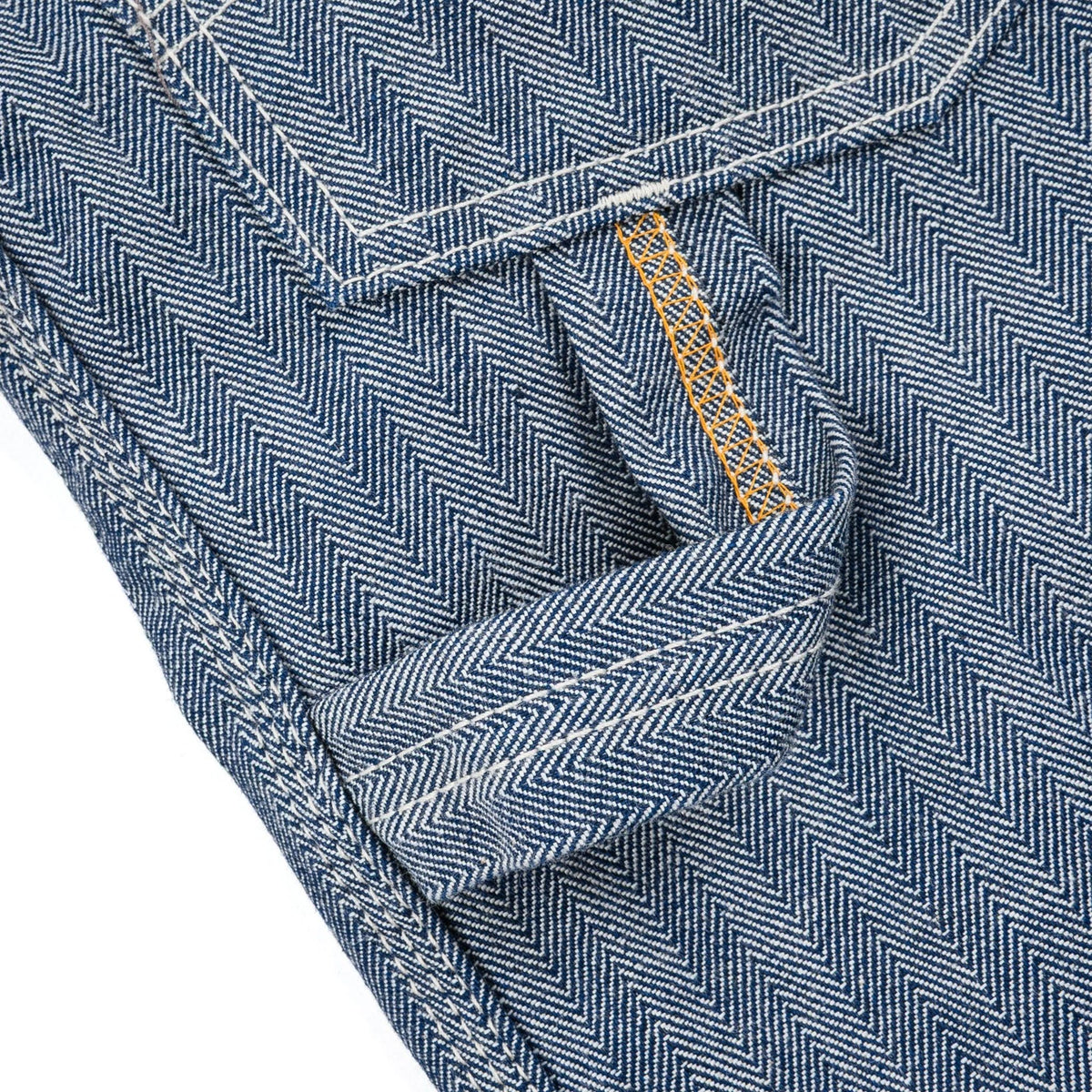 IH-830-IND 10.5oz Herringbone Painter’s Pants - Indigo