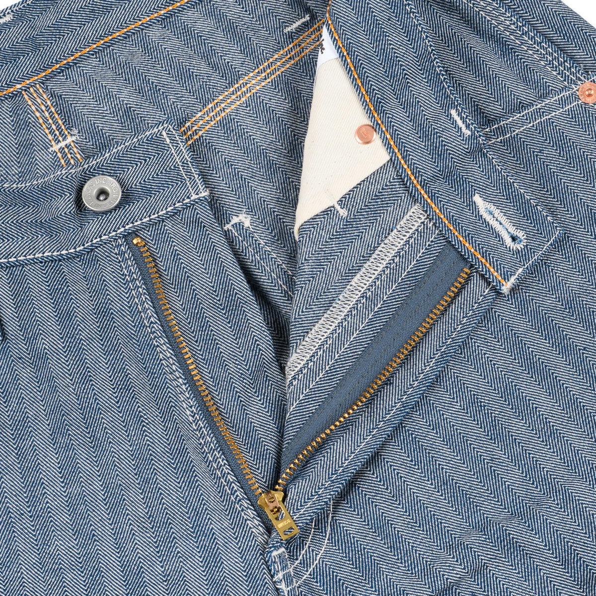 IH-830-IND 10.5oz Herringbone Painter’s Pants - Indigo