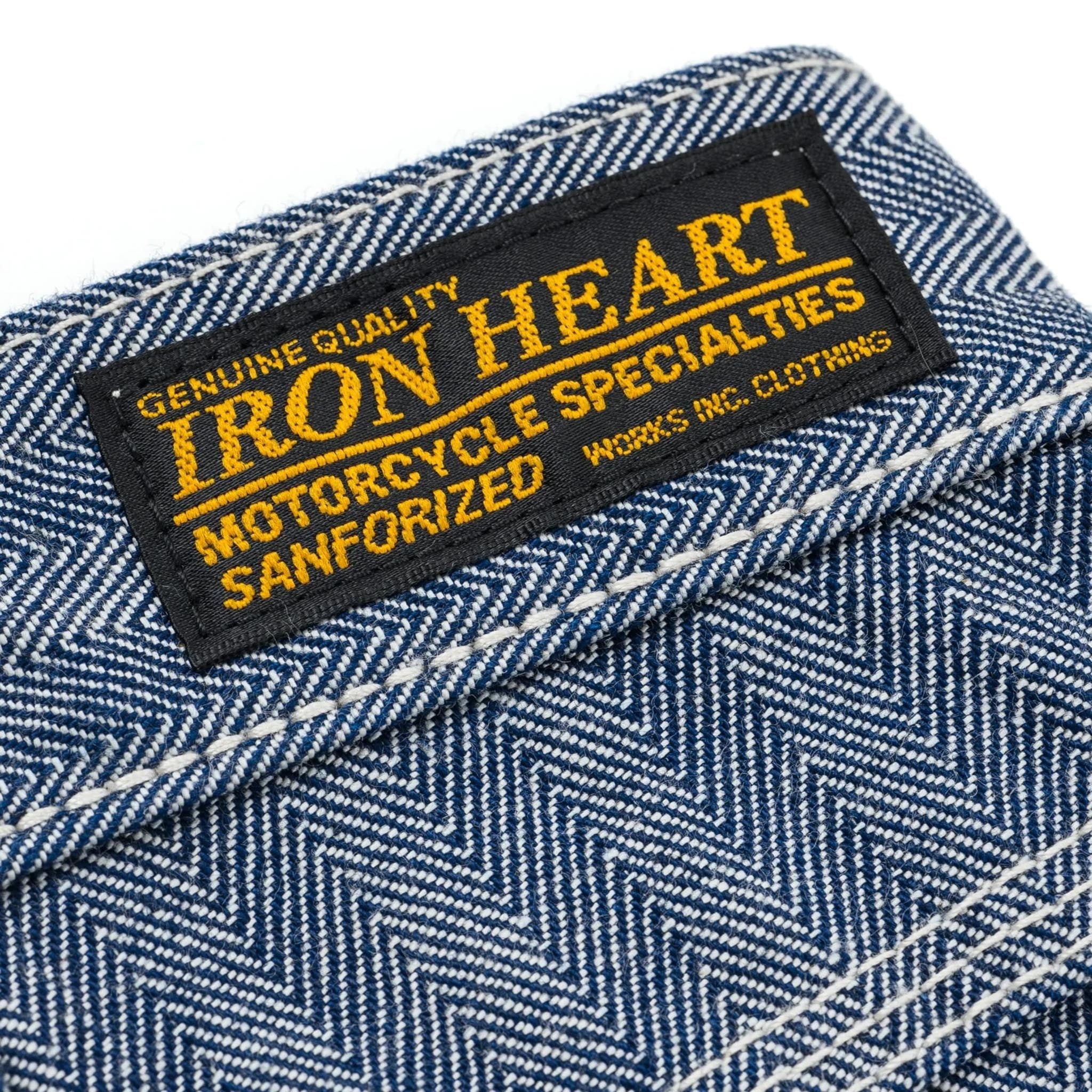 IH-830-IND 10.5oz Herringbone Painter’s Pants - Indigo