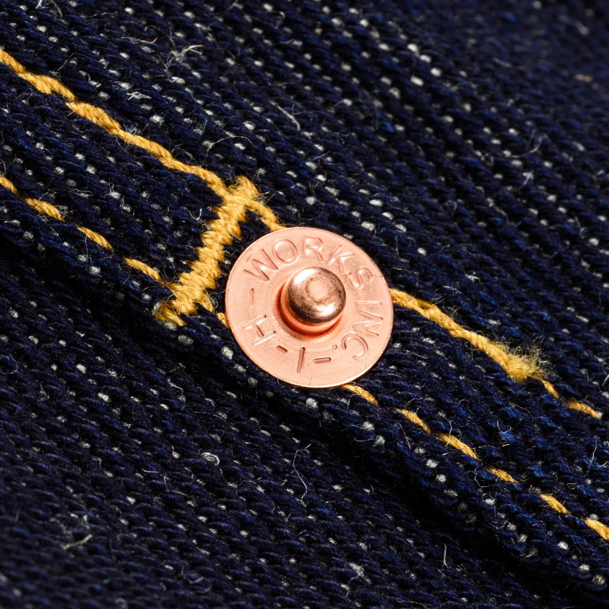 IHJ-163-IND 14oz Cotton/Linen Denim Type II Jacket - Indigo