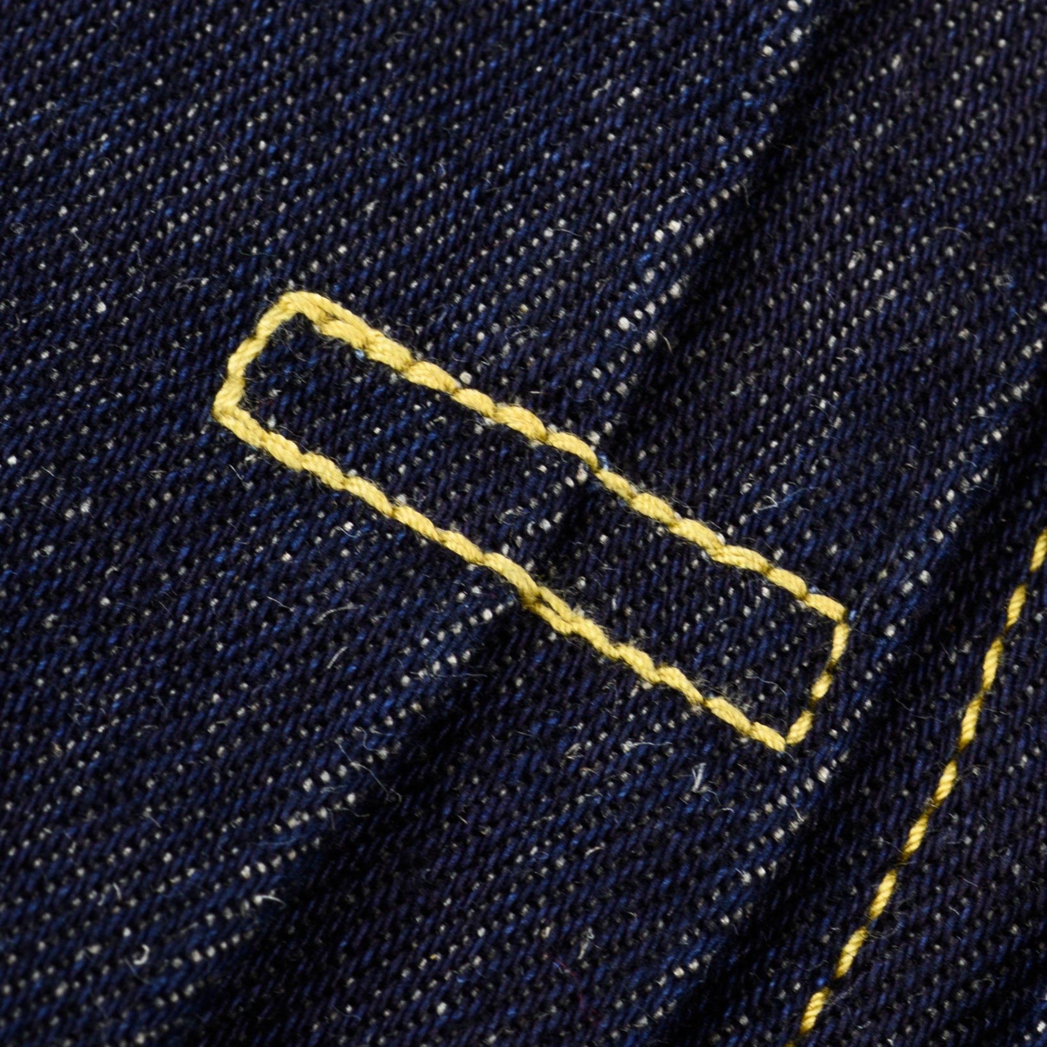 IHJ-163-IND 14oz Cotton/Linen Denim Type II Jacket - Indigo