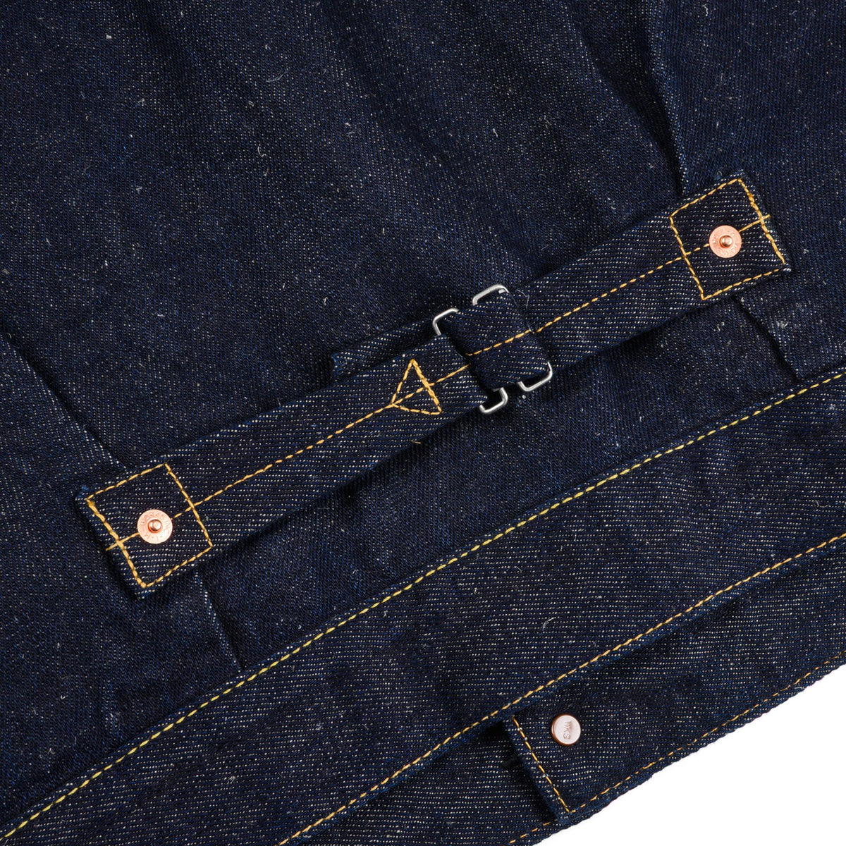 IHJ-163-IND 14oz Cotton/Linen Denim Type II Jacket - Indigo