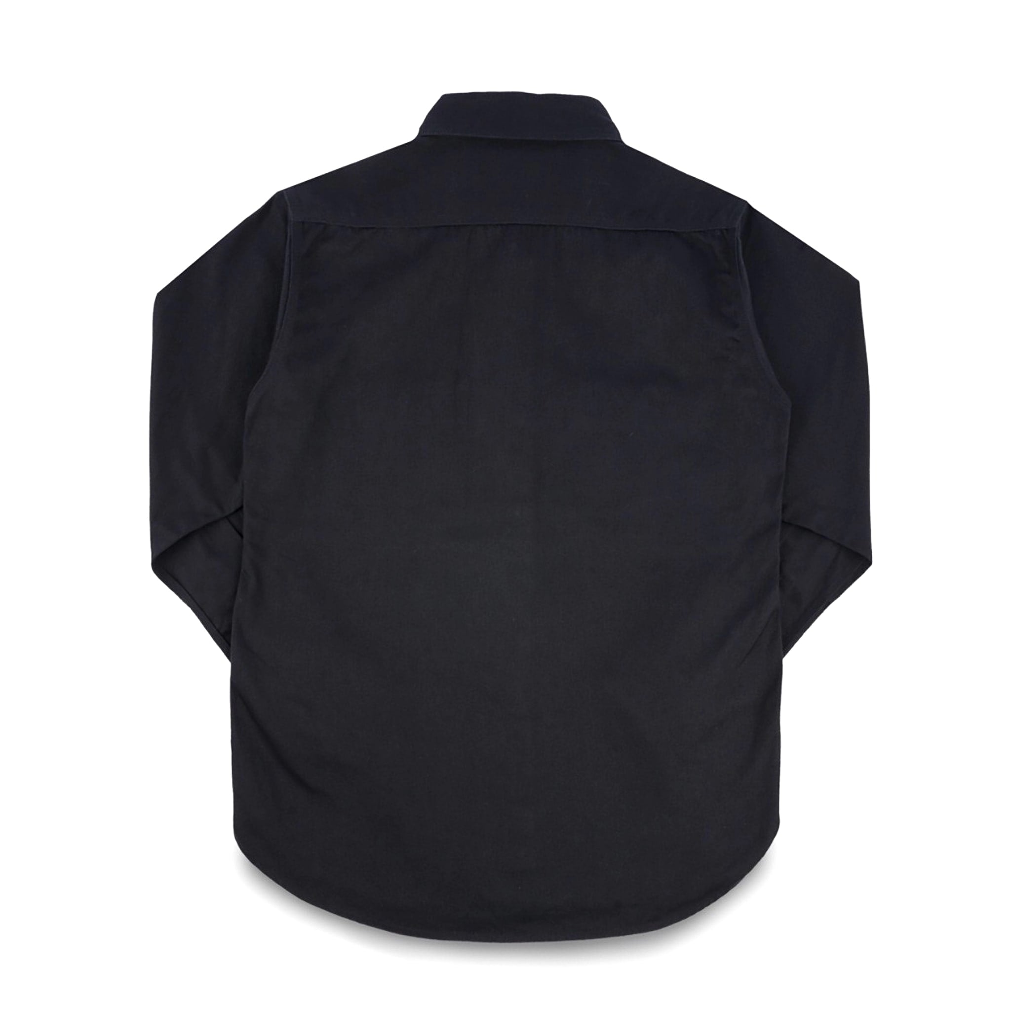 IHSH-414-BLK 9oz Cotton Linen Work Shirt - Black
