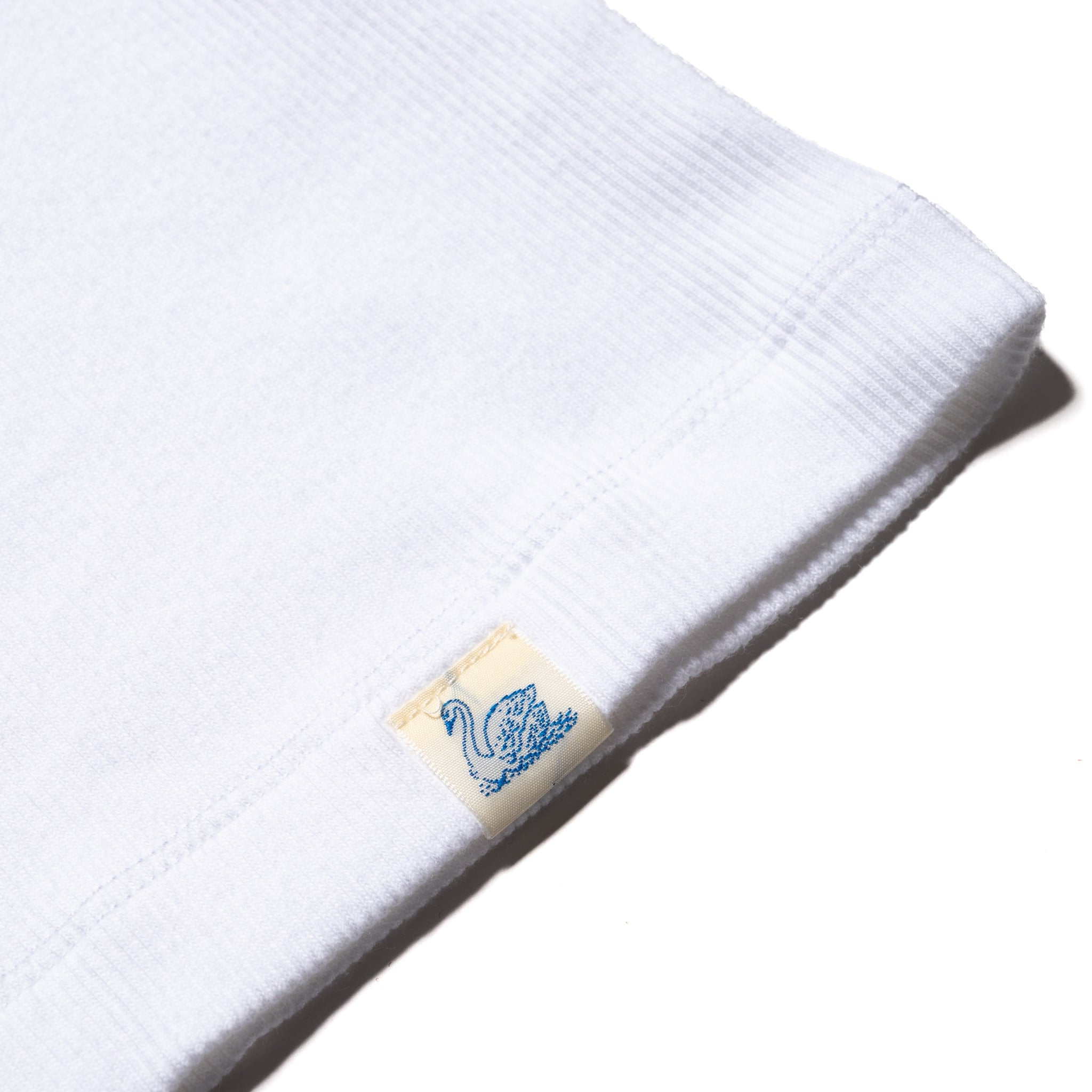 RIBTANK01.01 Iconic Ribbed Cotton Tank Top  - White