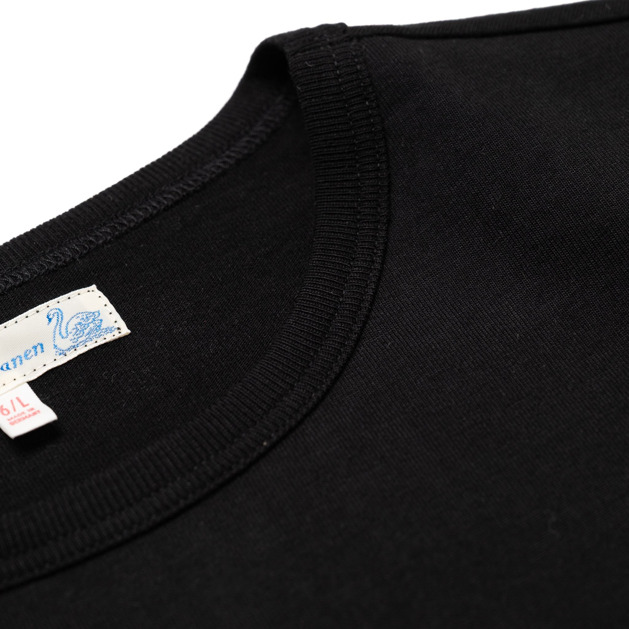 215.99 Loopwheeled Classic Fit T-shirt - Black