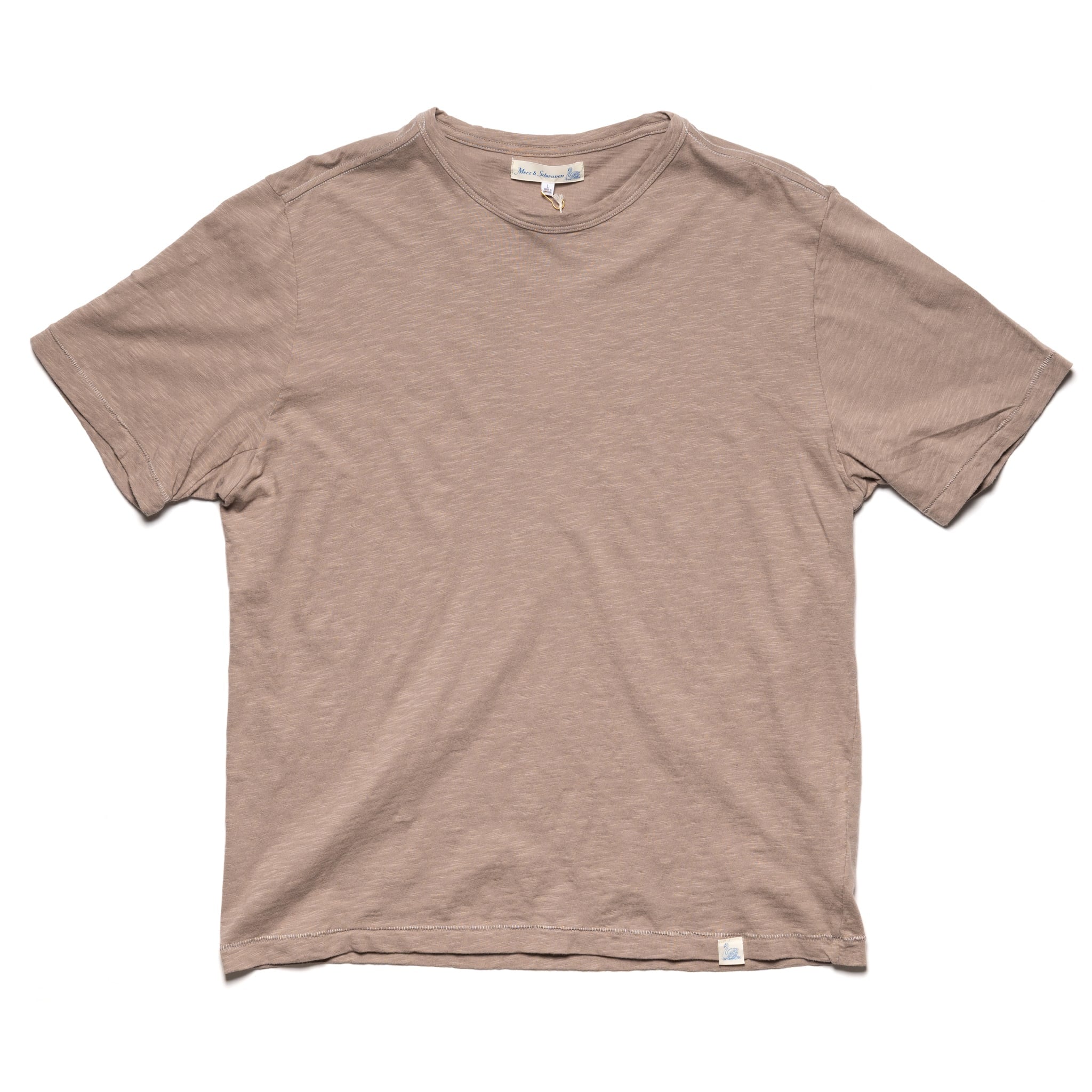 SCT04.061 Slub Pima Cotton T-Shirt - Faded Grain