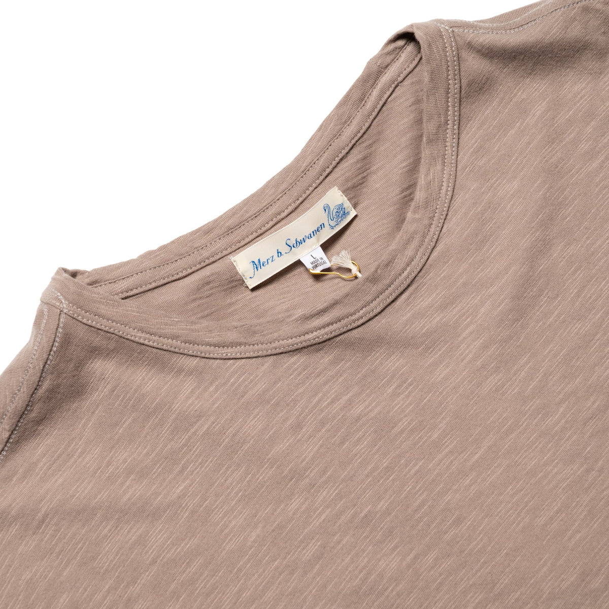SCT04.061 Slub Pima Cotton T-Shirt - Faded Grain
